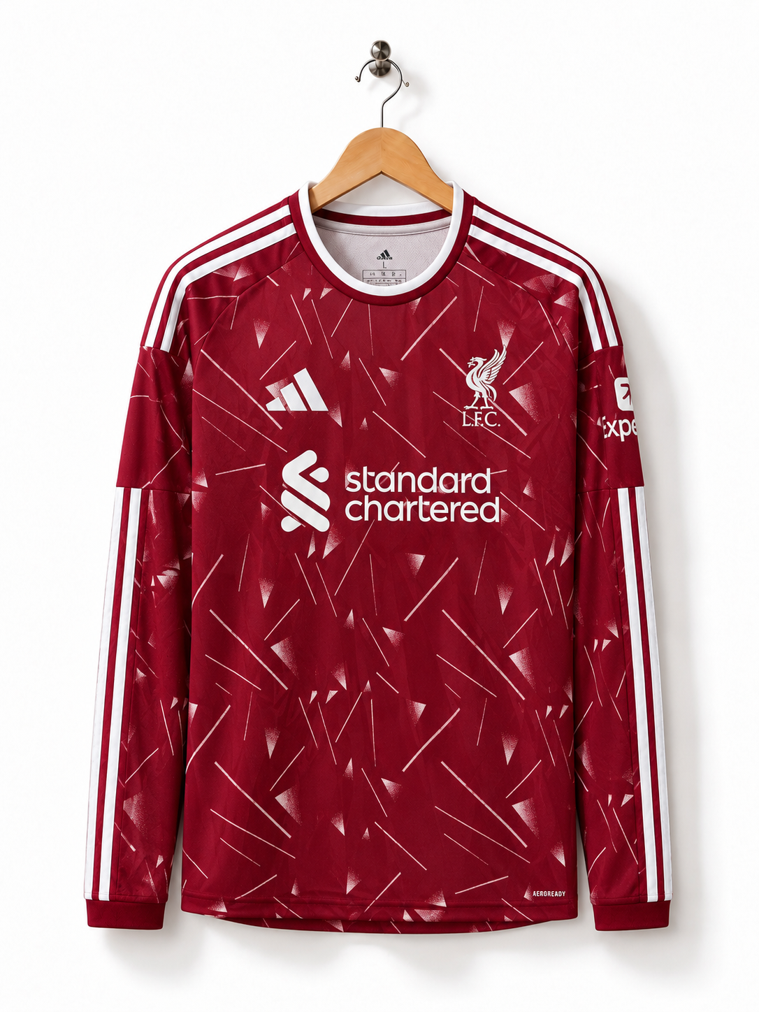 Liverpool Long Sleeves Home Jersey