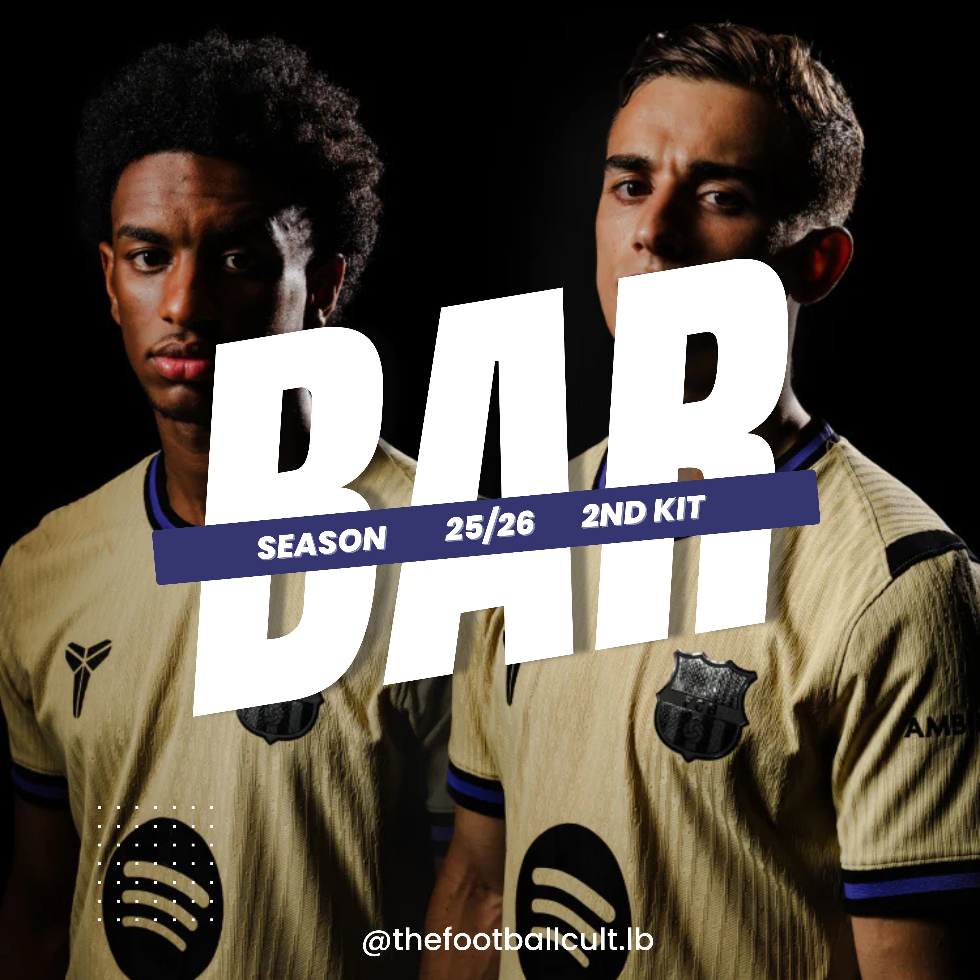 Barcelona Away Kit 25-26