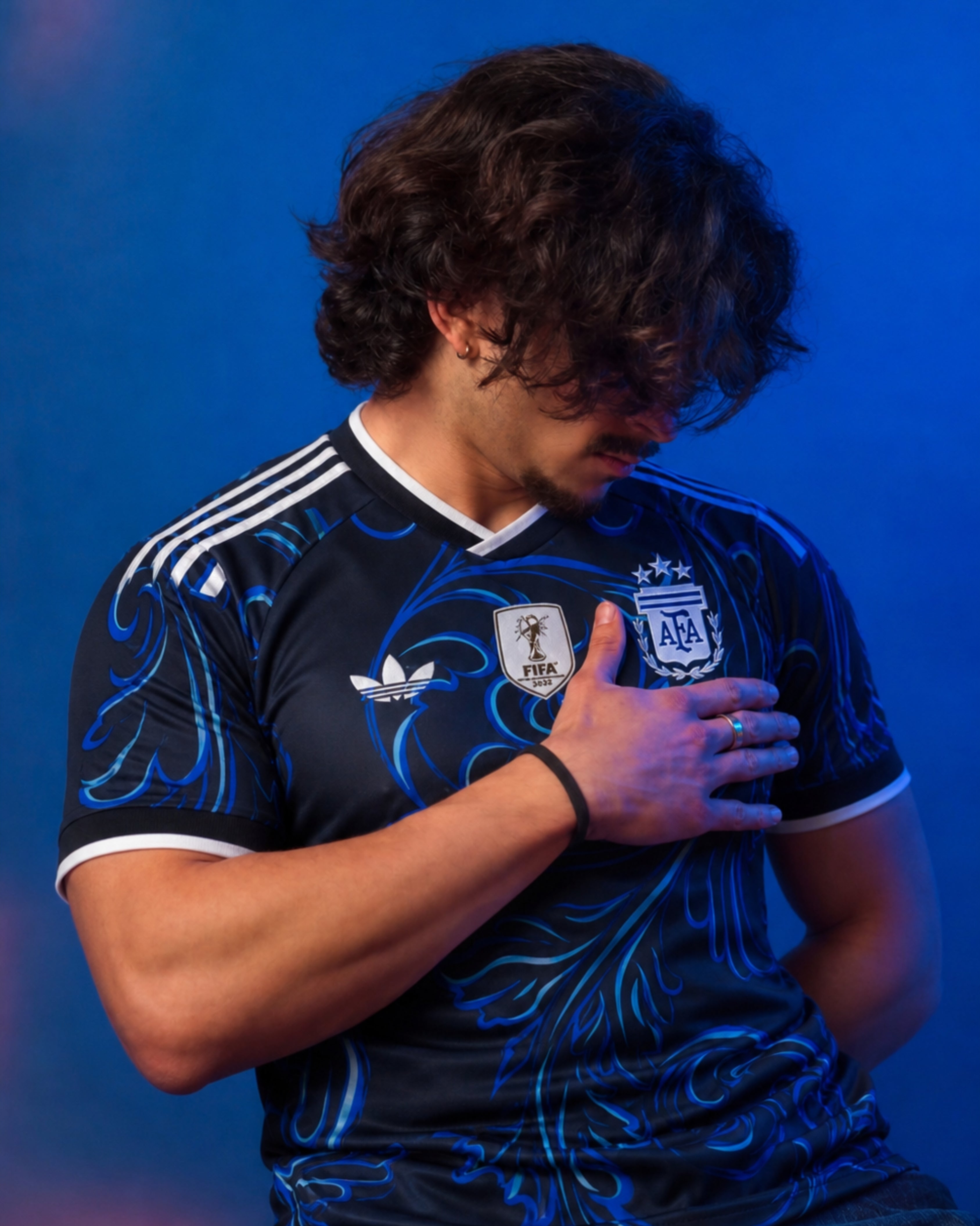 Argentina Away World Cup Kit + FREE shorts