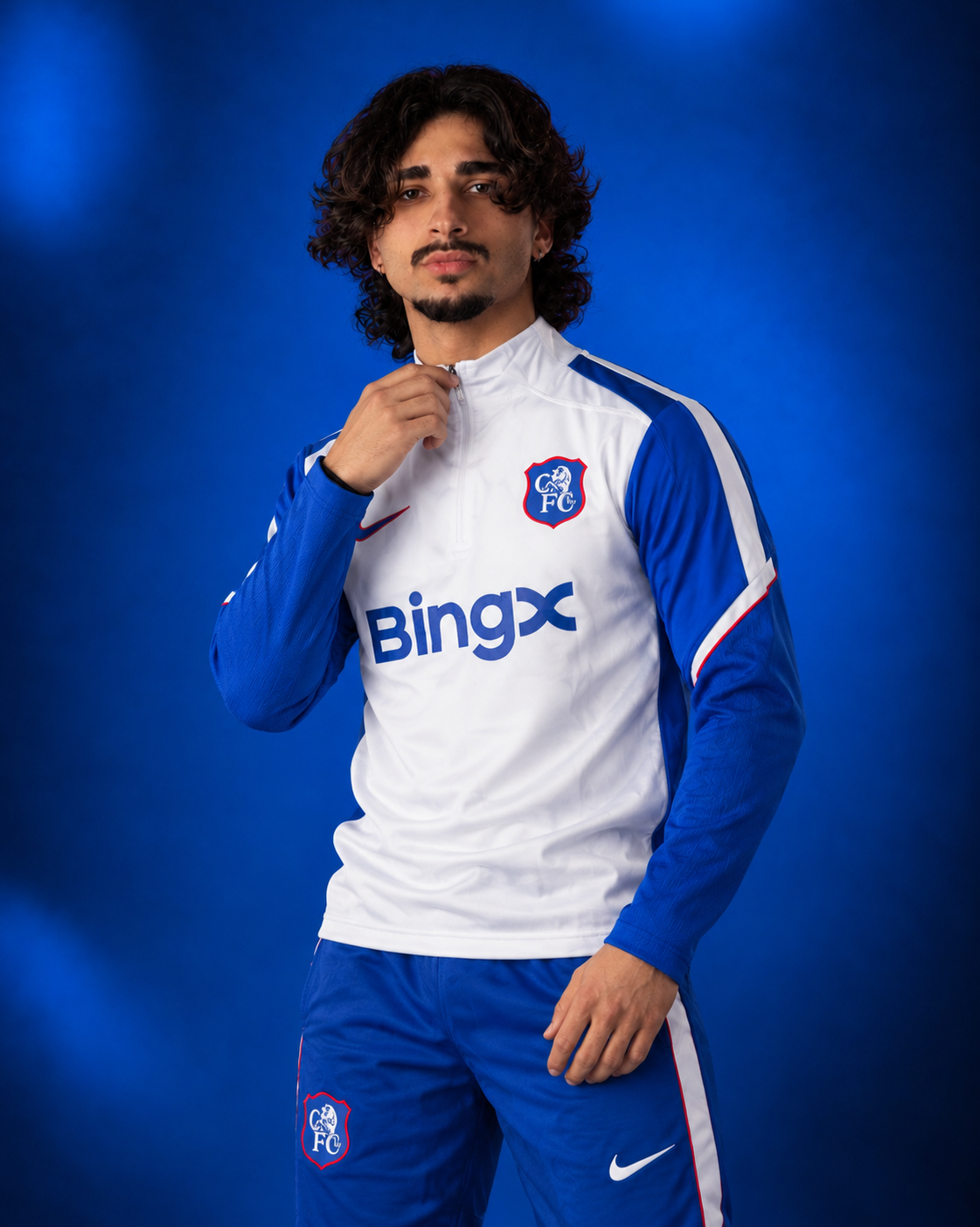 Chelsea White Tracksuit 26-27