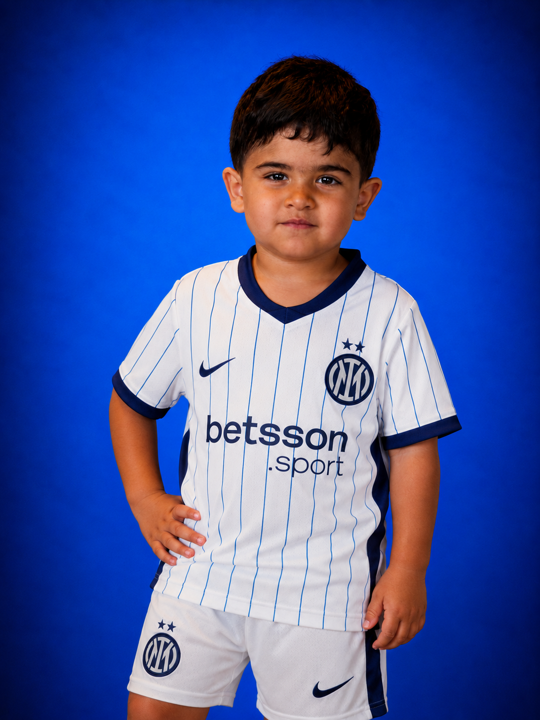 Inter Milan Kids Away Kit + FREE shorts