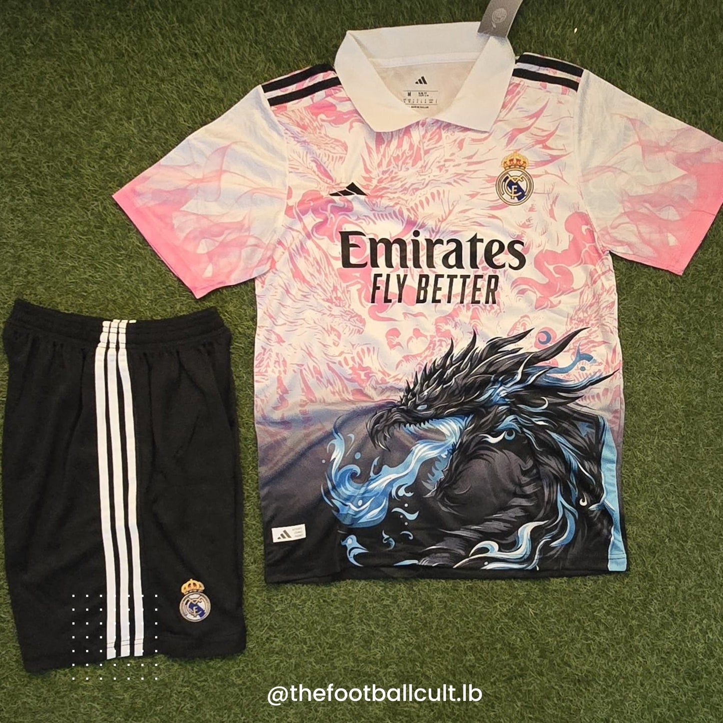 Real Madrid Special Edition Pink Dragon + FREE SHORTS