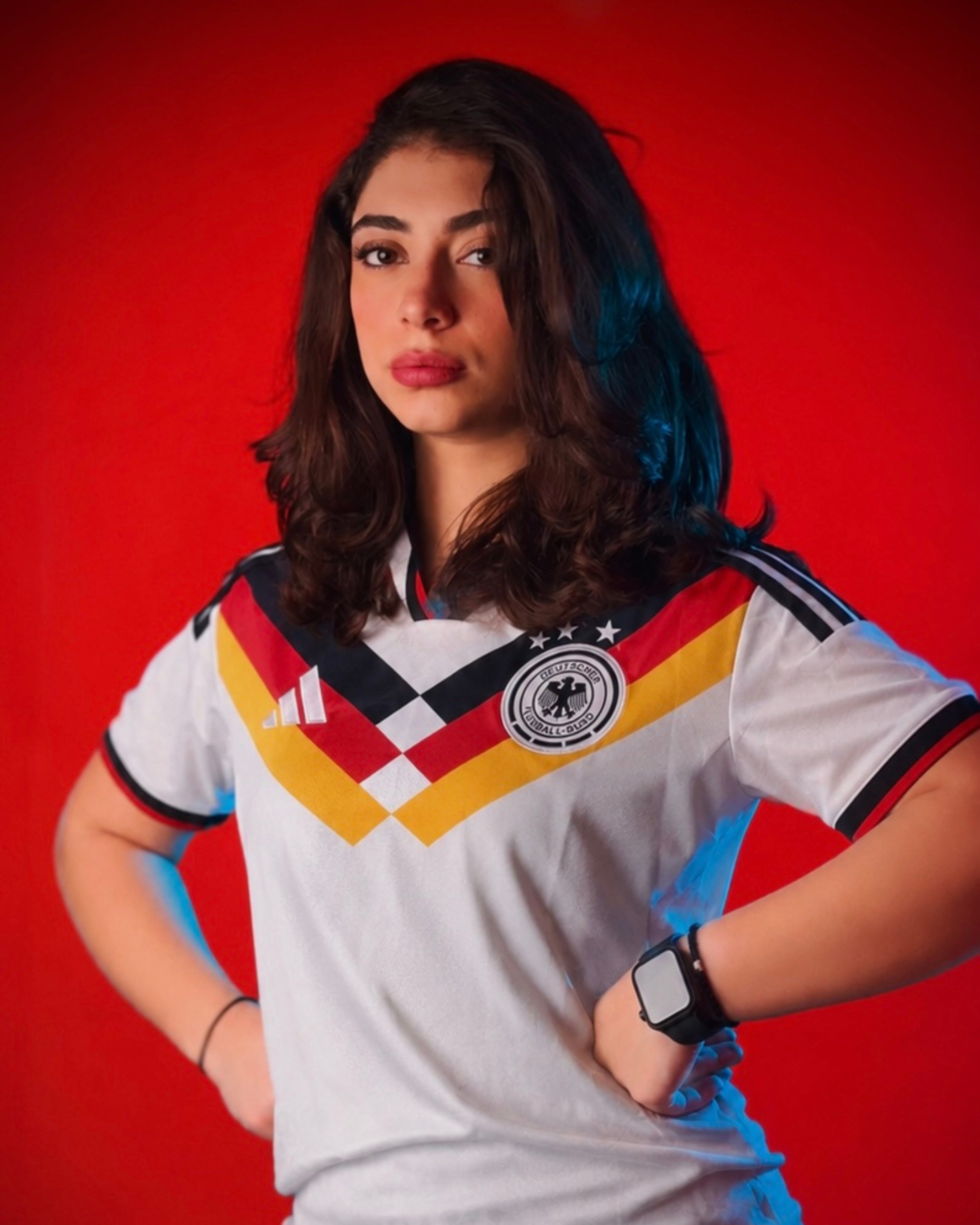 Women’s Germany Home World Cup Kit + FREE shorts