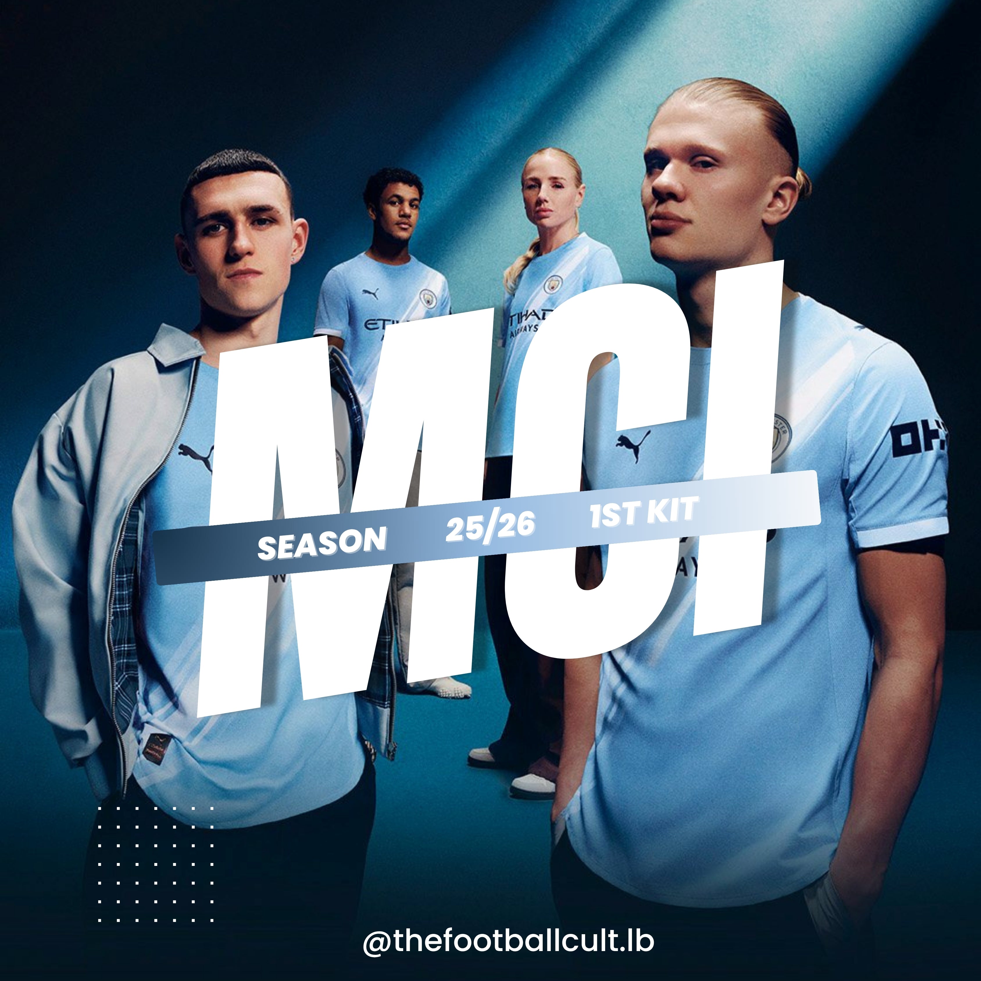 Manchester City Home Kit 25-26