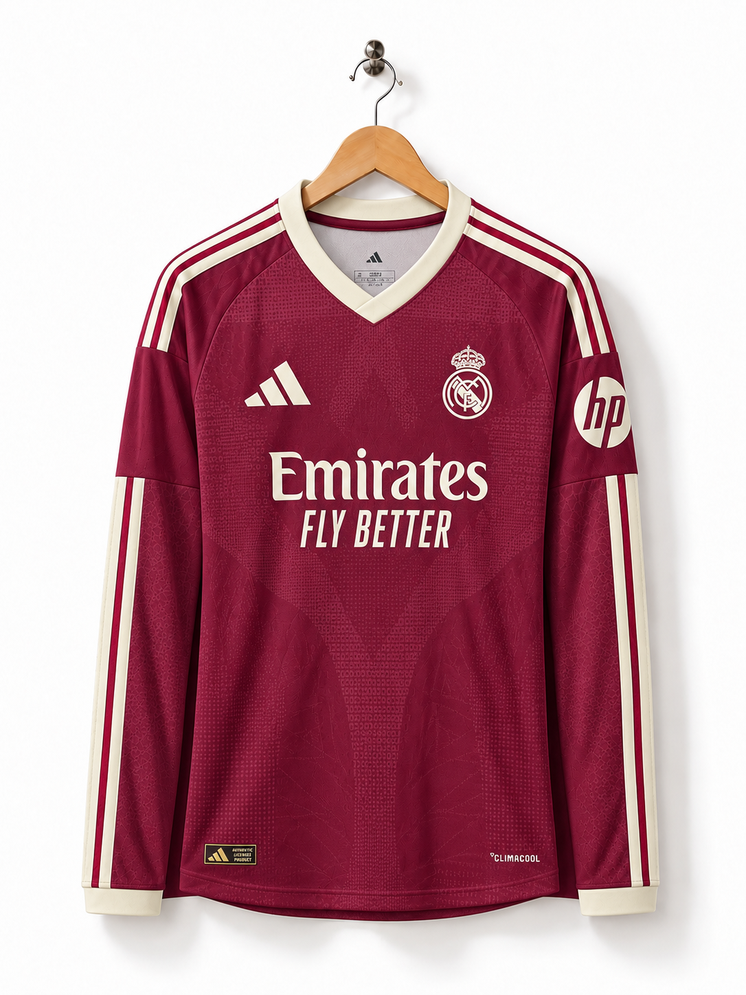 Real Madrid Long Sleeves Third Jersey