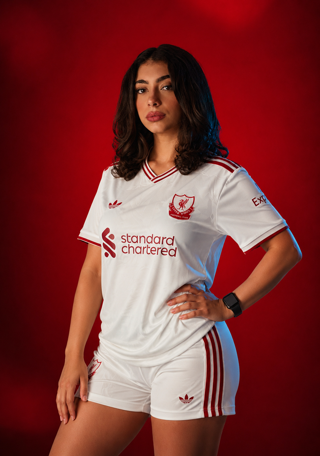 Women’s Liverpool Away Kit + FREE shorts