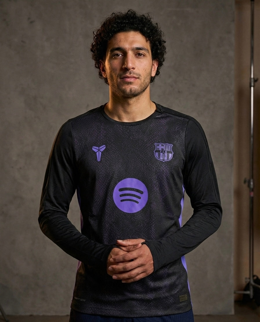 Long Sleeves Barcelona Special Edition Kit + FREE SHORTS