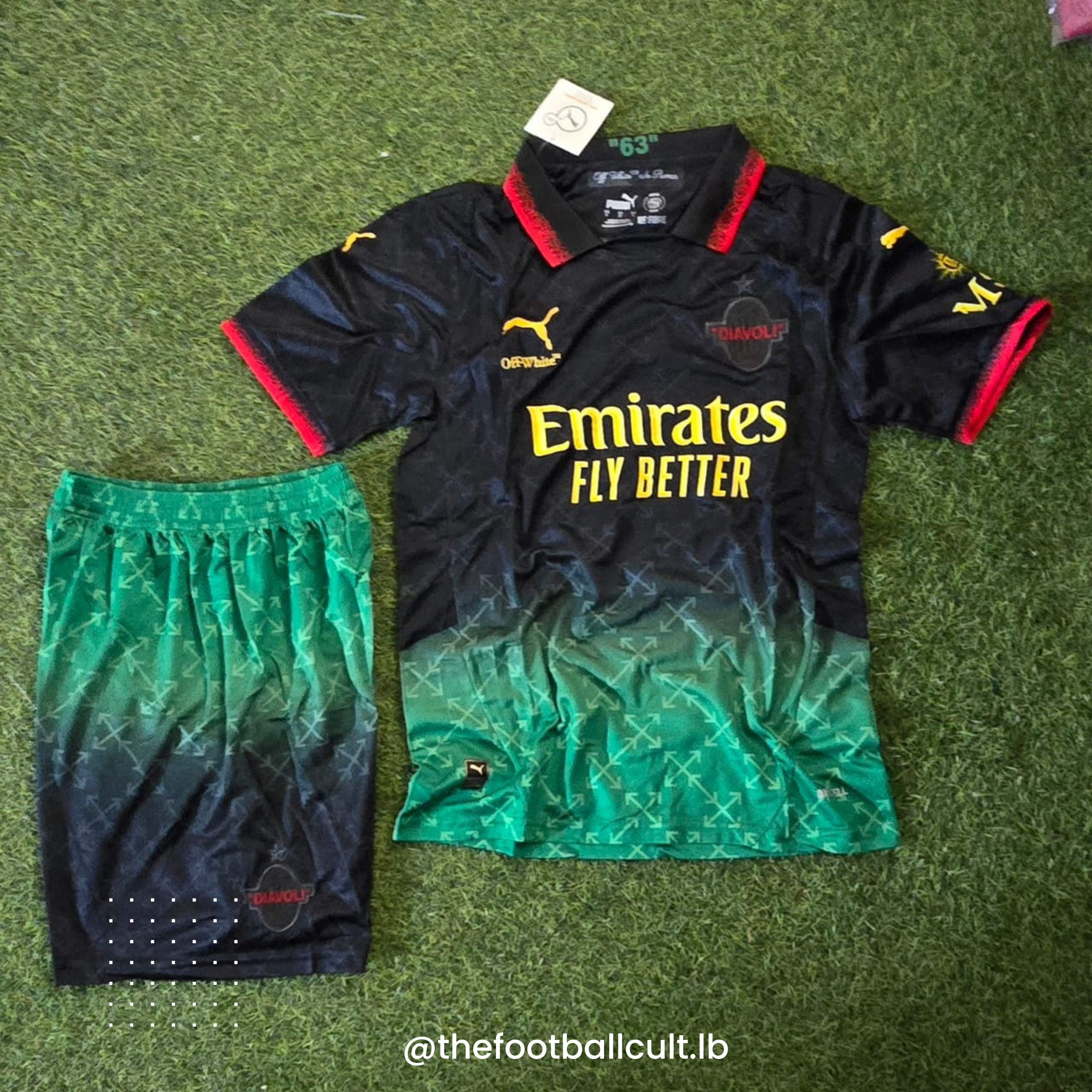 AC Milan Special Edition Kit+ FREE SHORTS