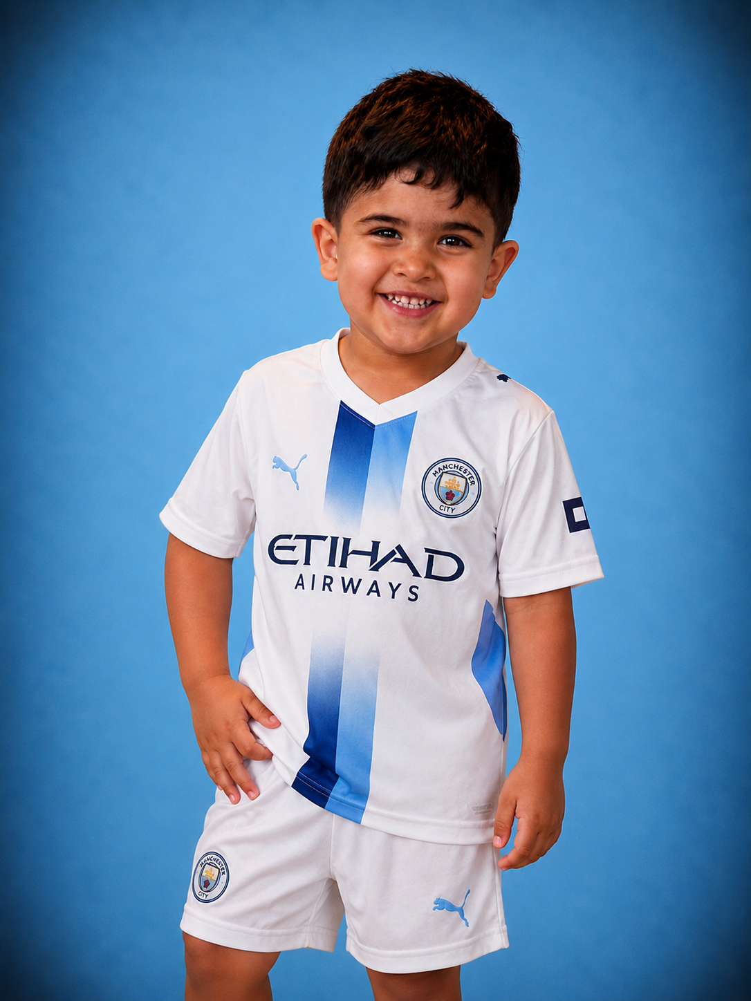 Manchester City Kids Third Kit + FREE shorts