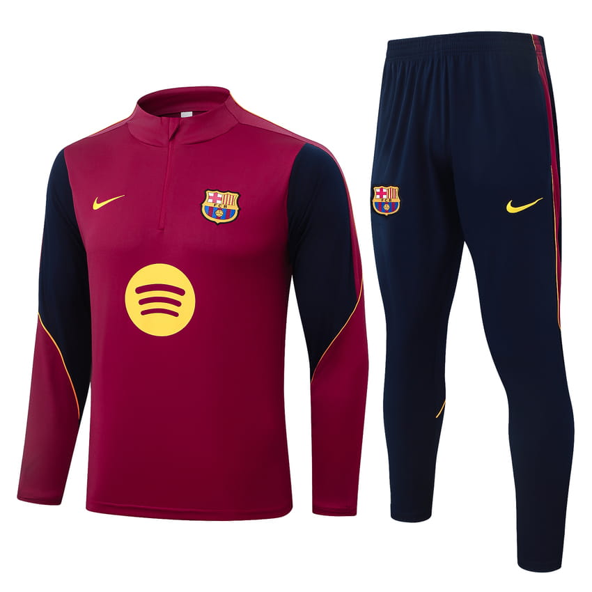 Barcelona Burgundy Tracksuit 26-27