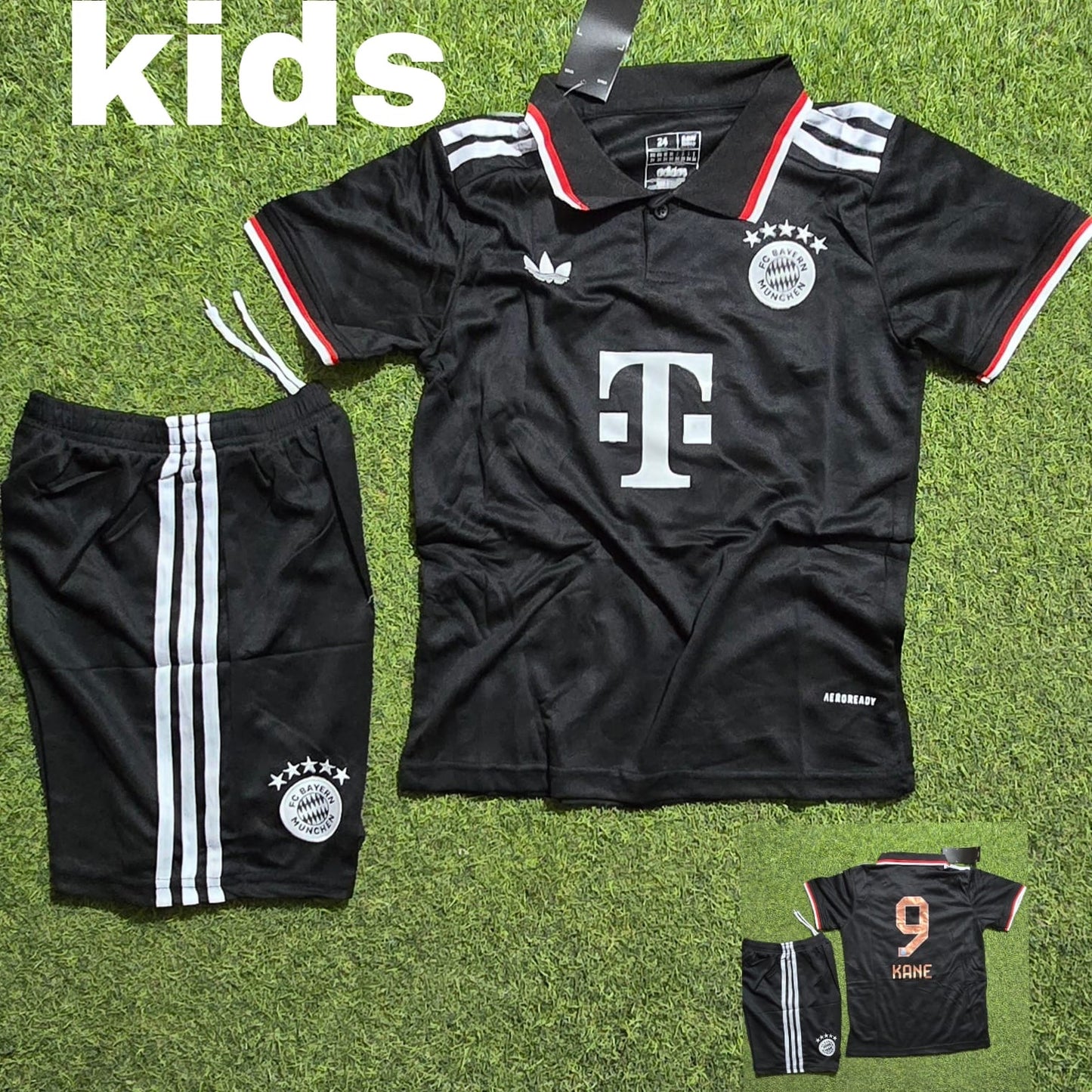 Bayern München Third Harry Kane FREE PRINT + SHORTS