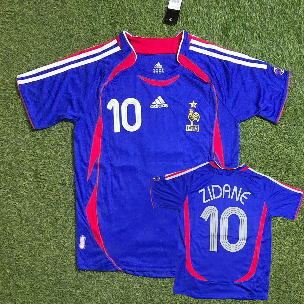 Zidane France Retro