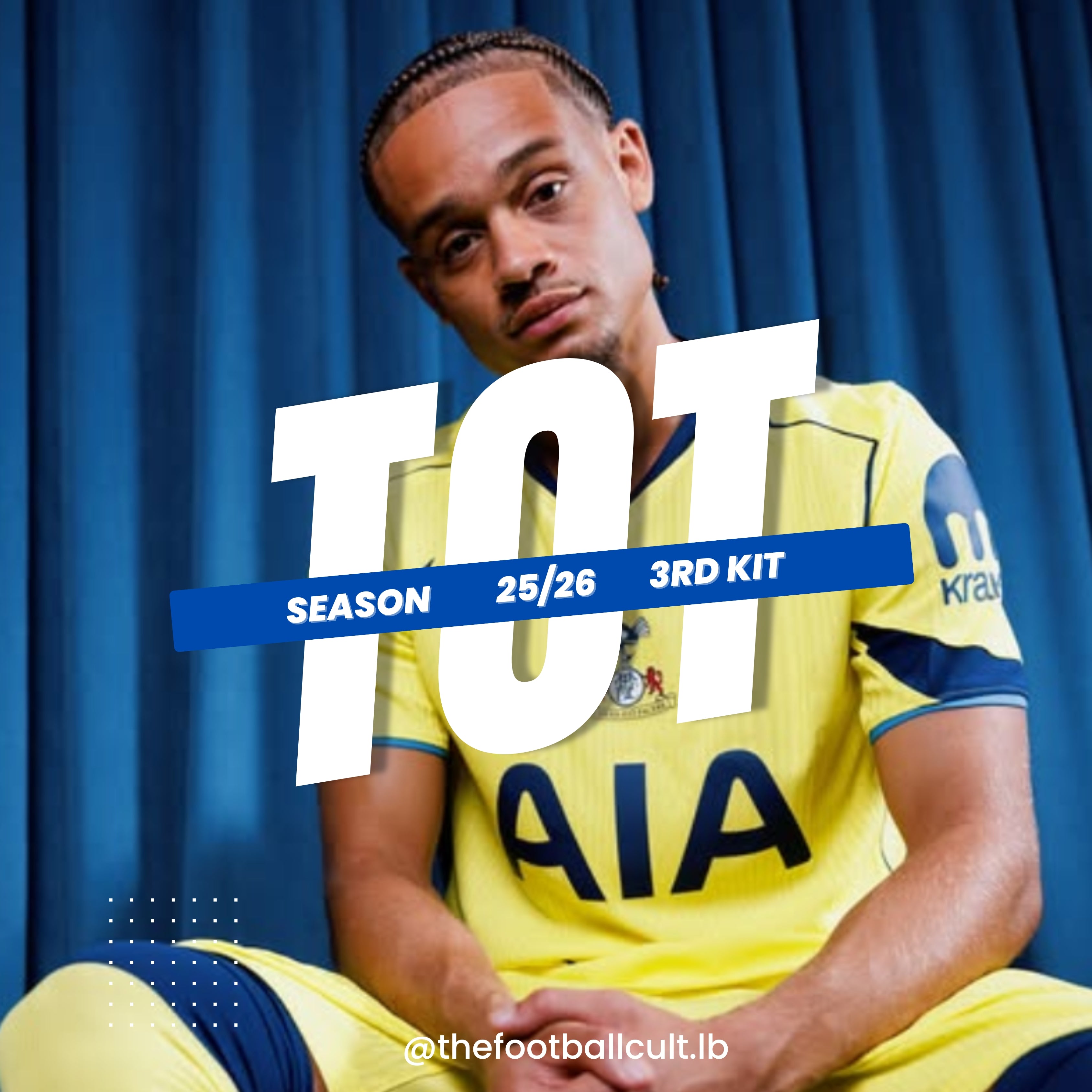 Tottenham Third Kit 25-26