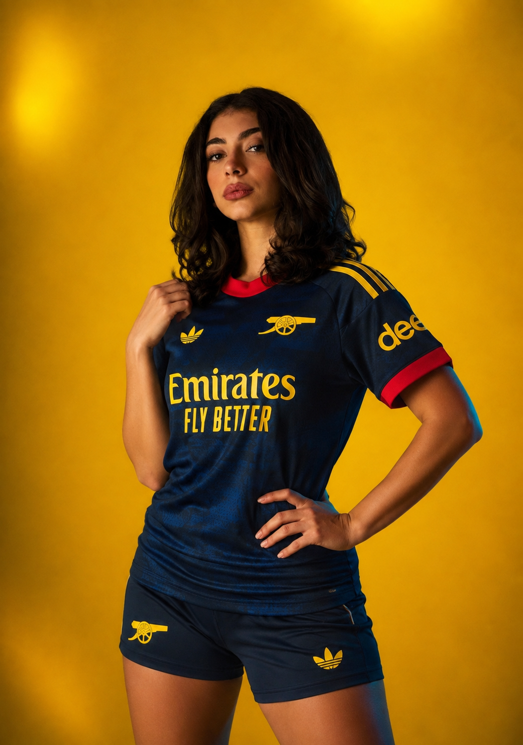 Women’s Arsenal Away Kit + FREE shorts