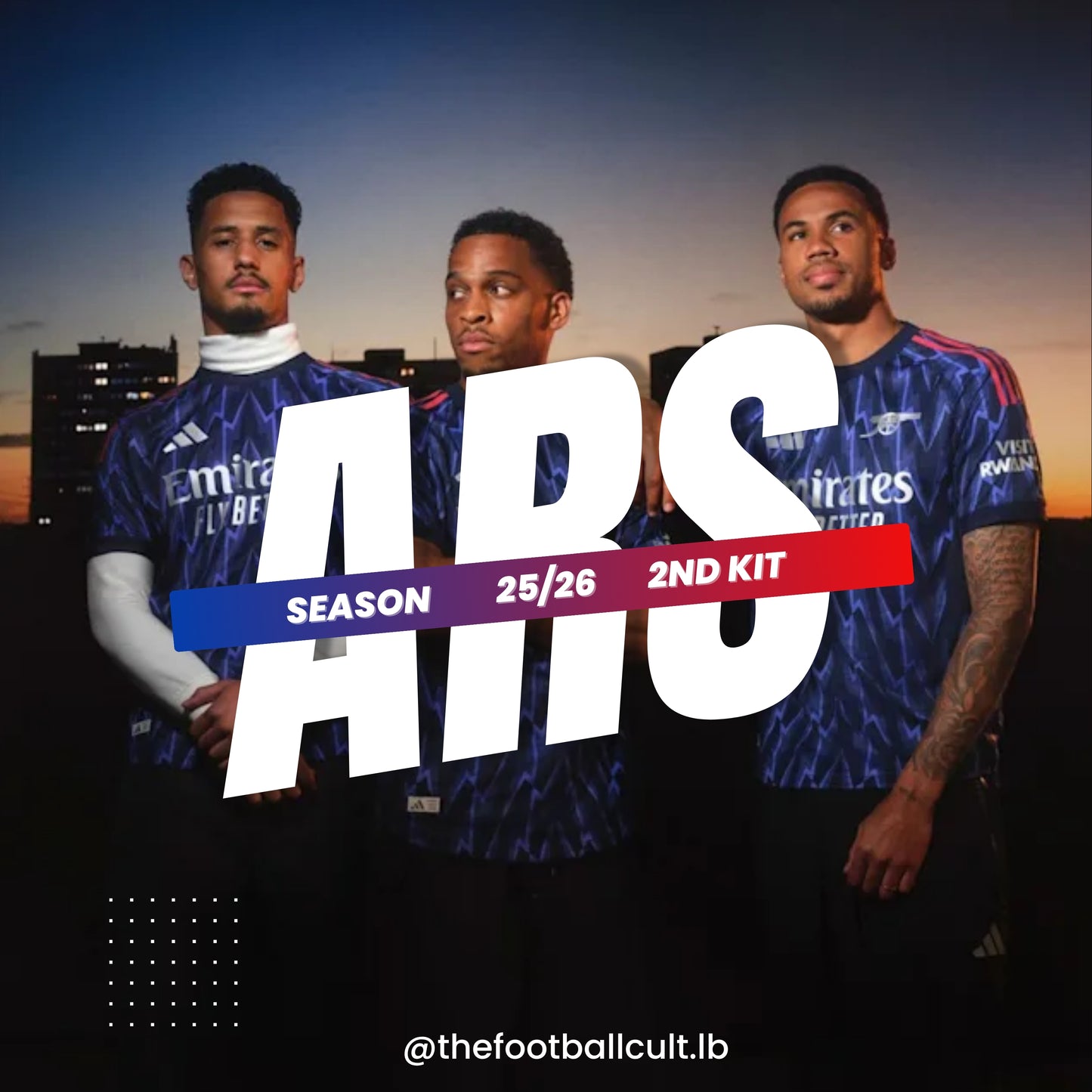 Arsenal Away Kit 25-26