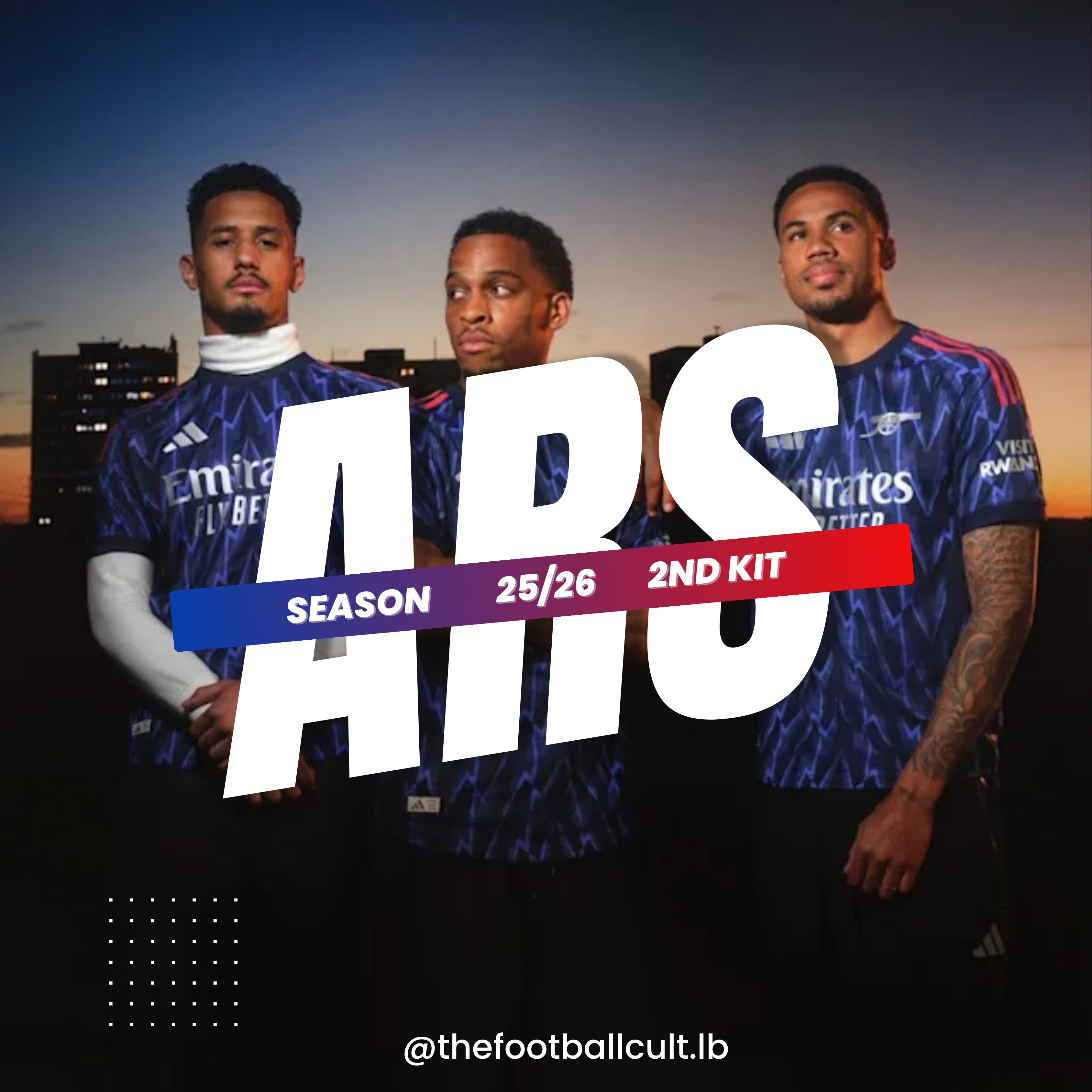 Arsenal Away Kit 25-26