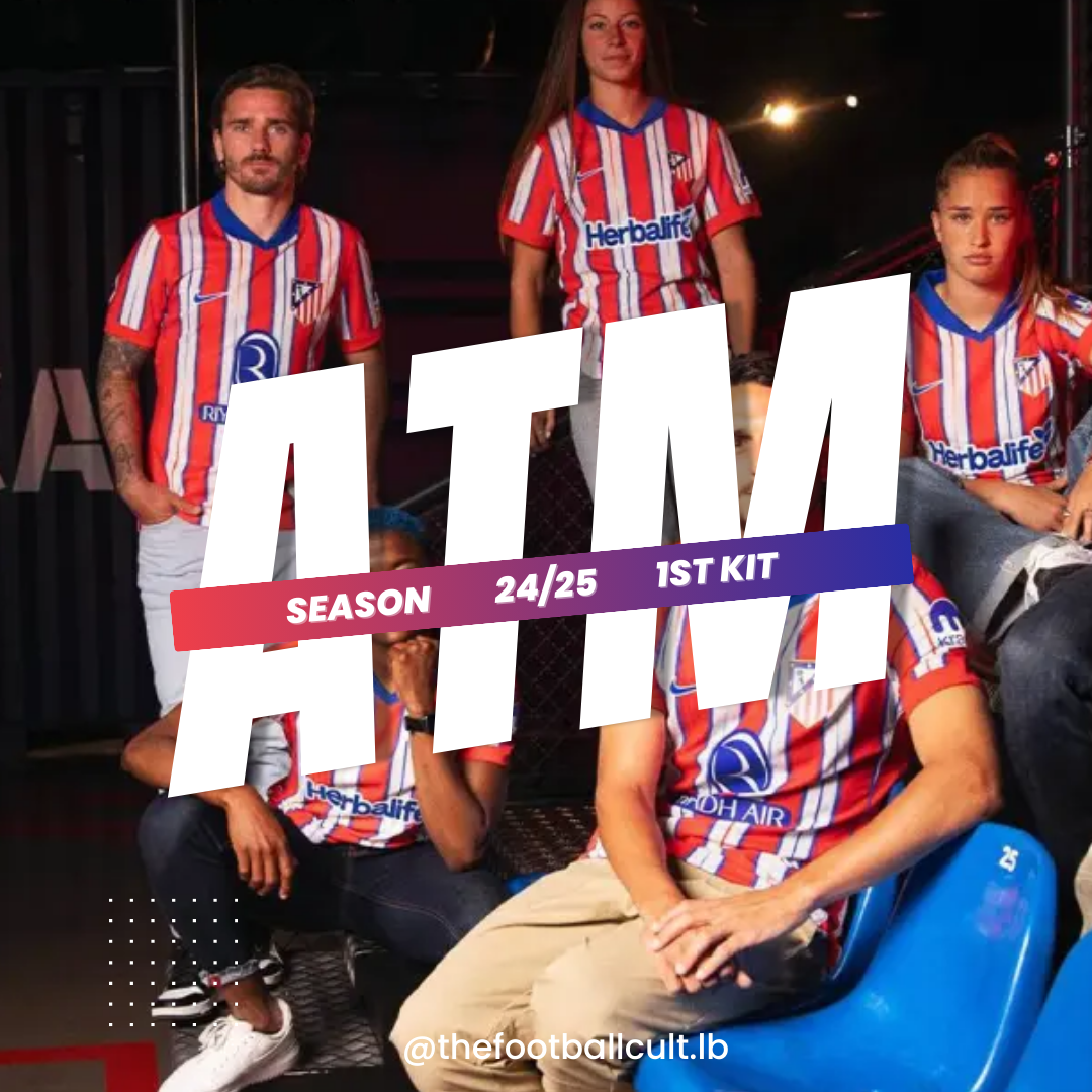 Atletico Madrid Home Kit 24-25