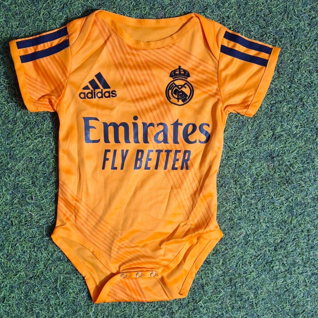 Real Madrid Orange Onesie