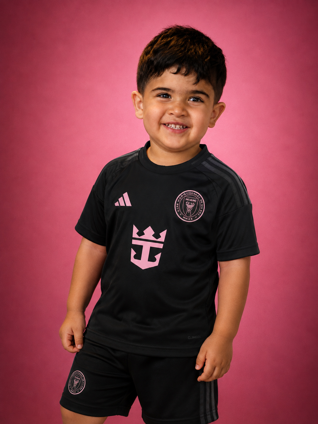 Inter Miami Kids Away Kit + FREE shorts