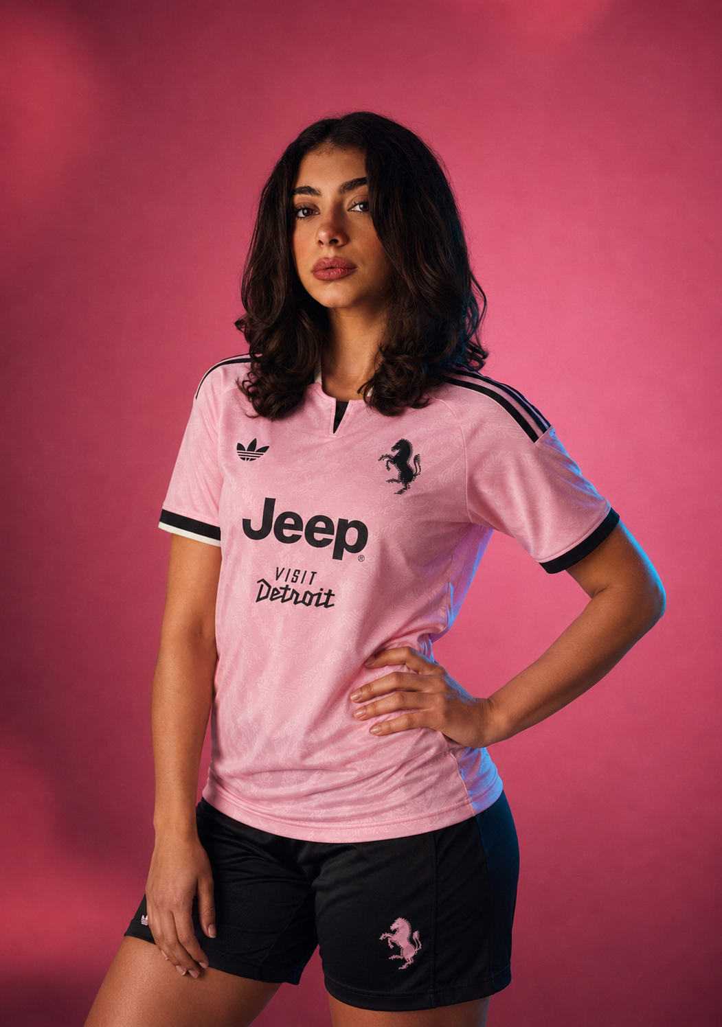 Women’s Juventus Away Kit + FREE shorts