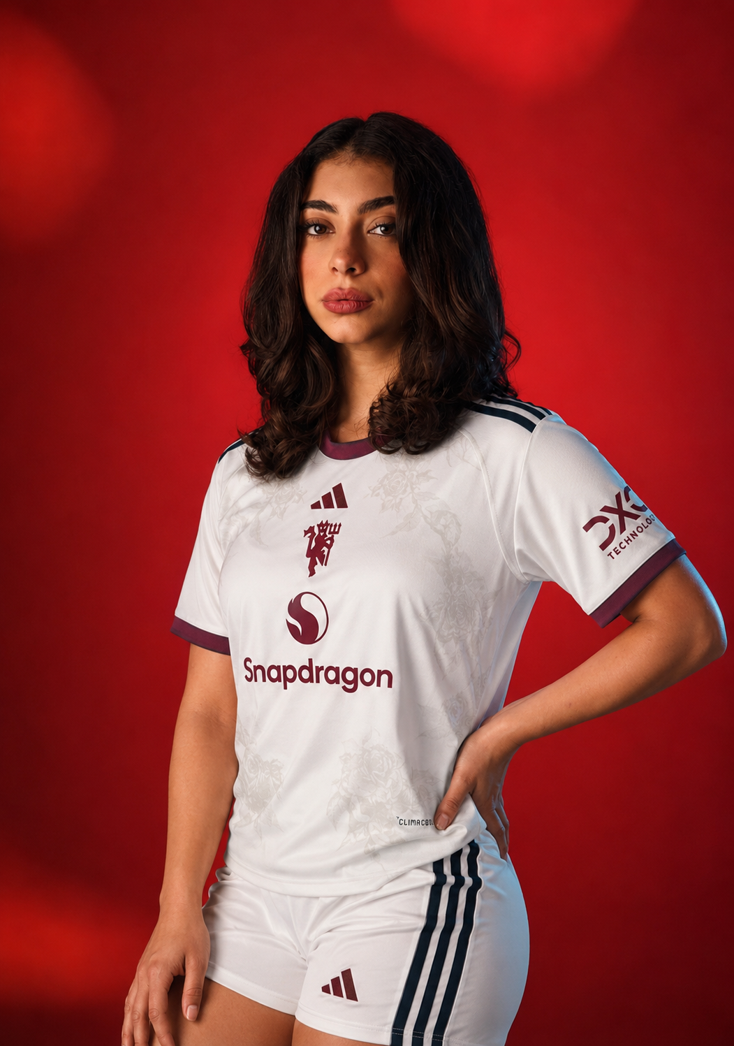 Women’s Manchester United Third Kit + FREE shorts