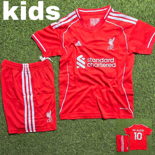 Liverpool Home Mac Allister FREE PRINT + SHORTS