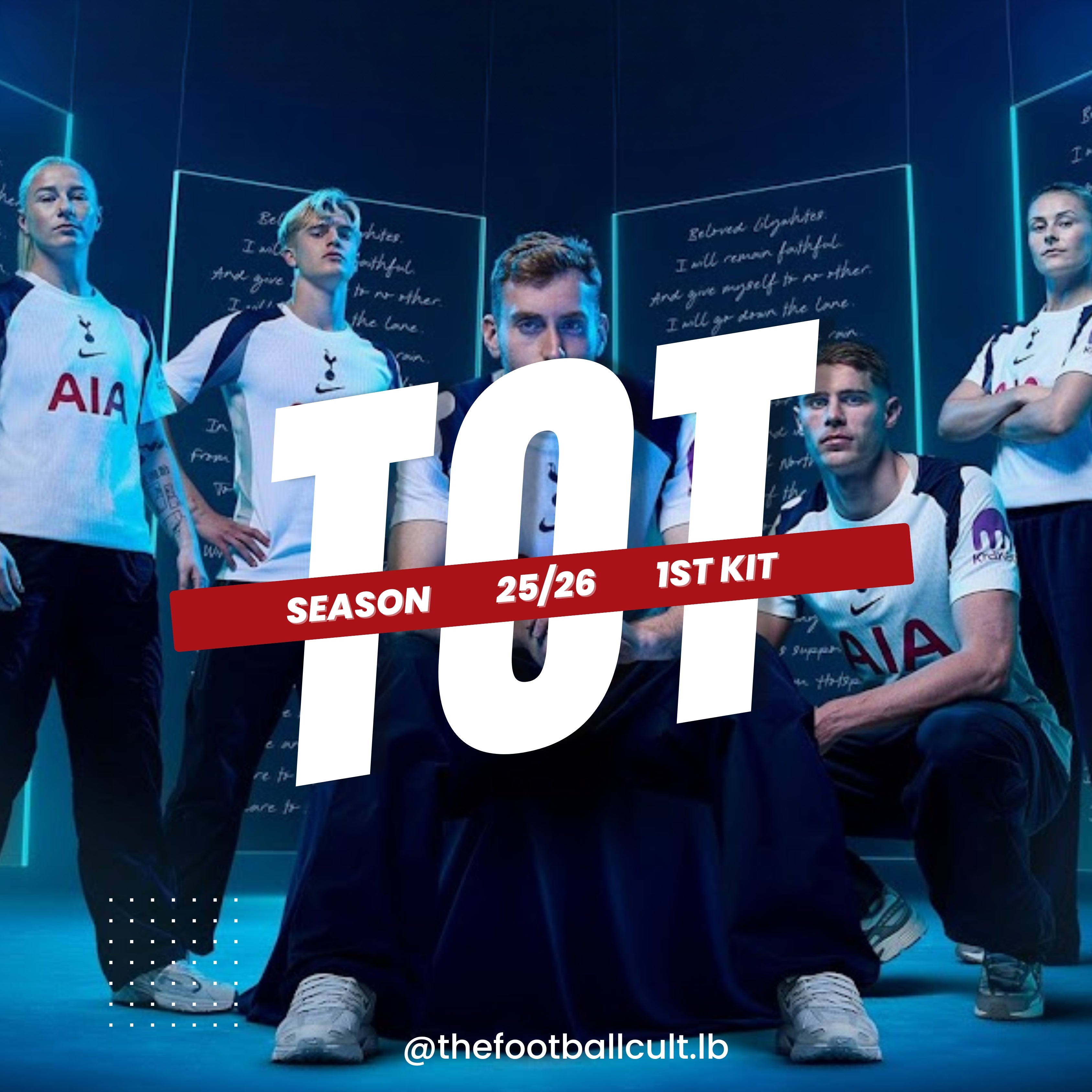 Tottenham Home Kit 25-26