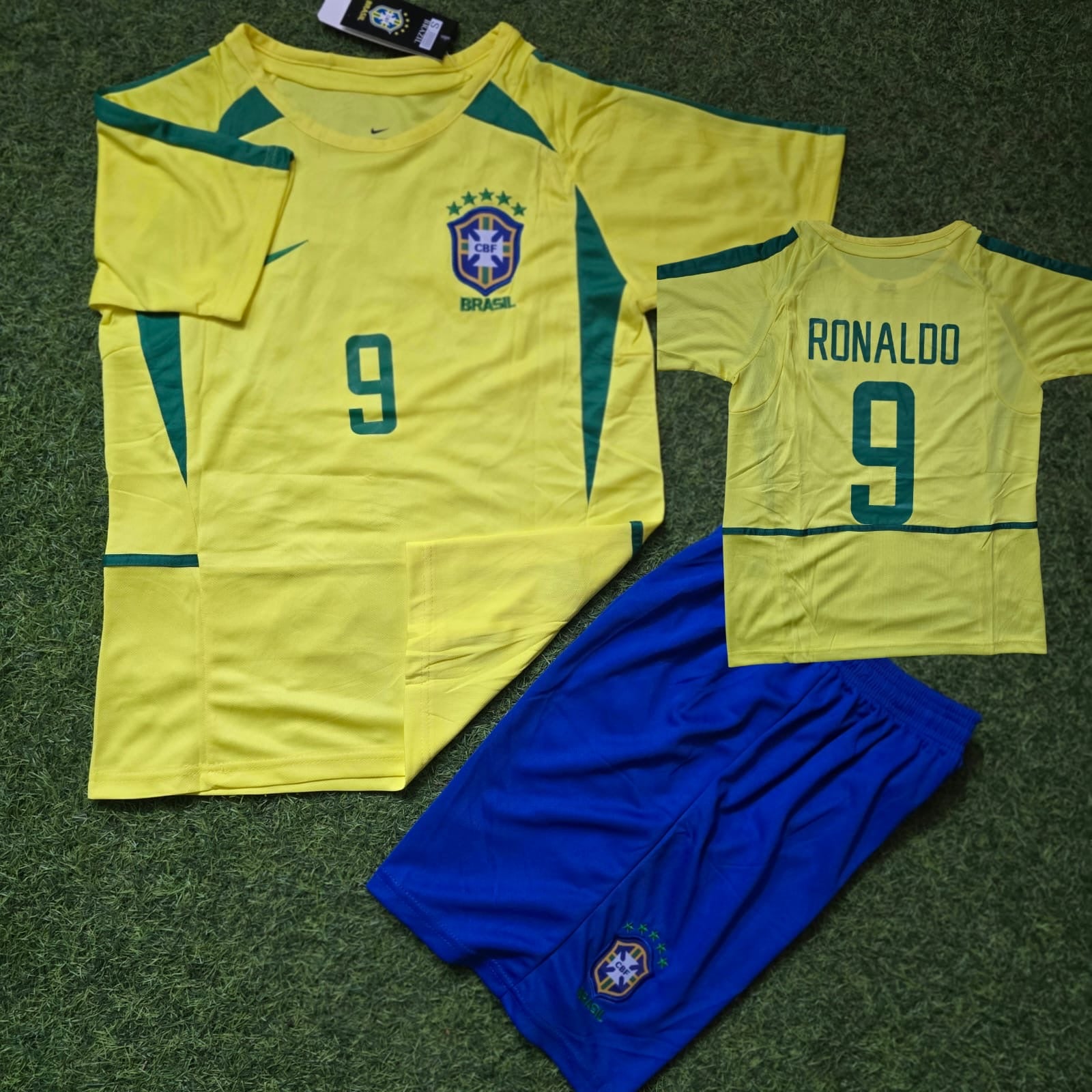 Brazil Ronaldo Retro + FREE SHORTS