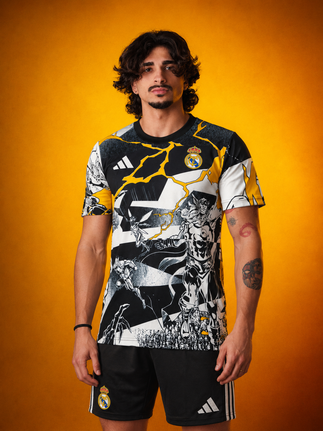 Real Madrid x Marvel Special Edition Kit + FREE shorts