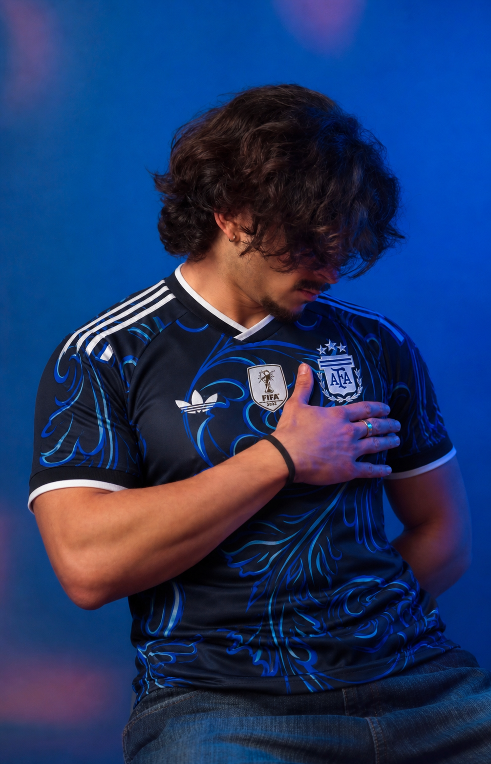 Argentina Away World Cup Kit + FREE shorts