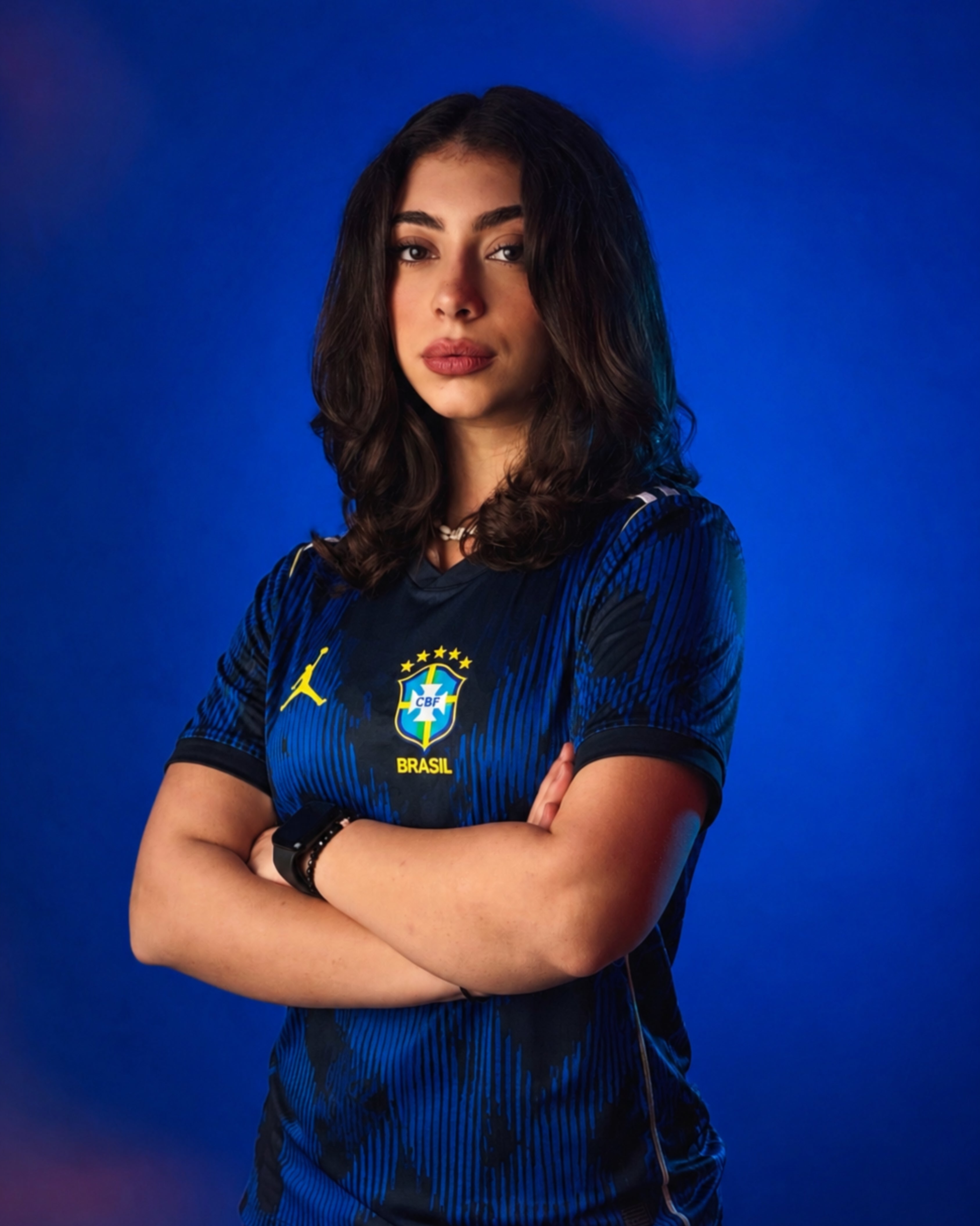 Women’s Brazil Away World Cup Kit + FREE shorts