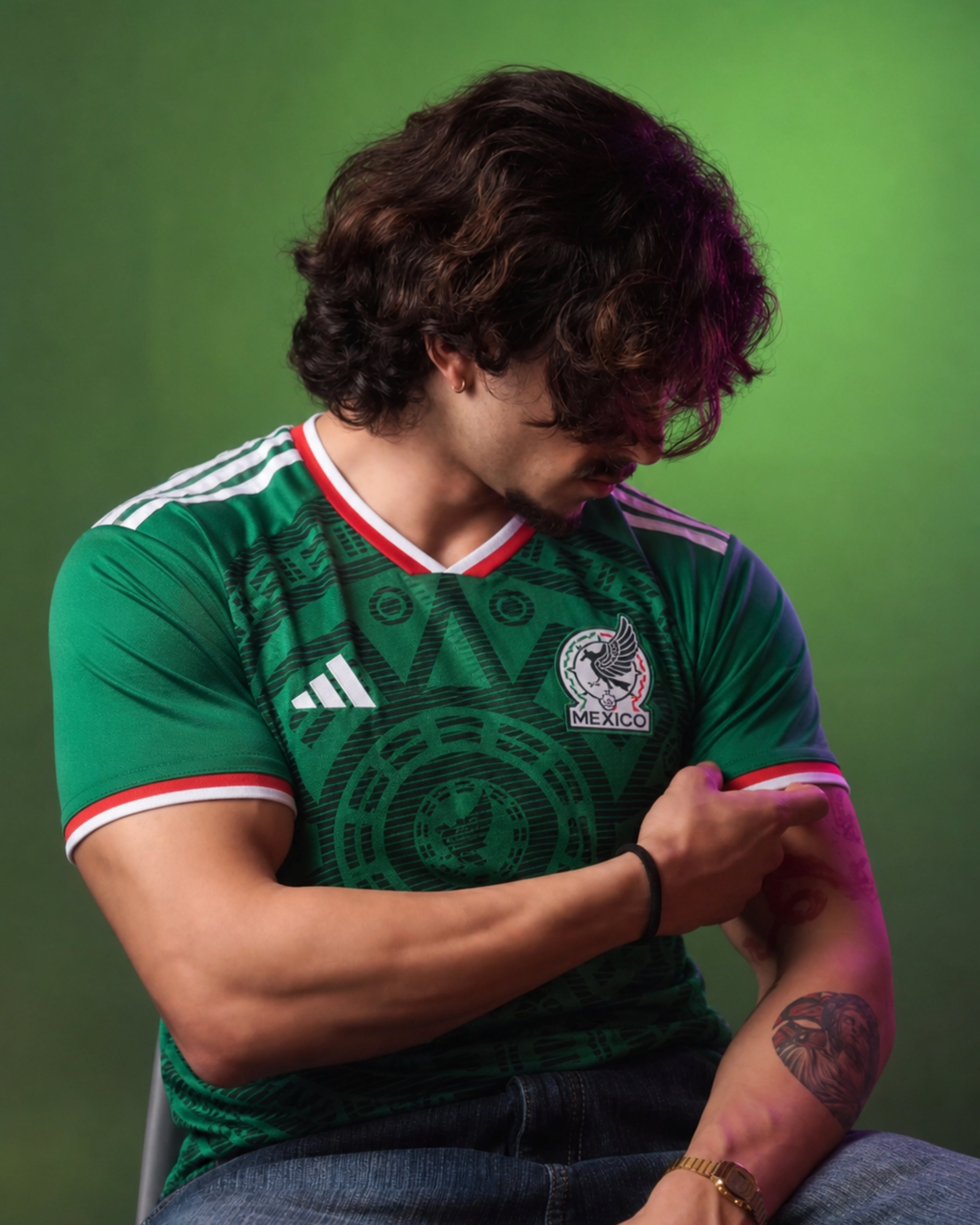 Mexico Home World Cup Kit + FREE shorts