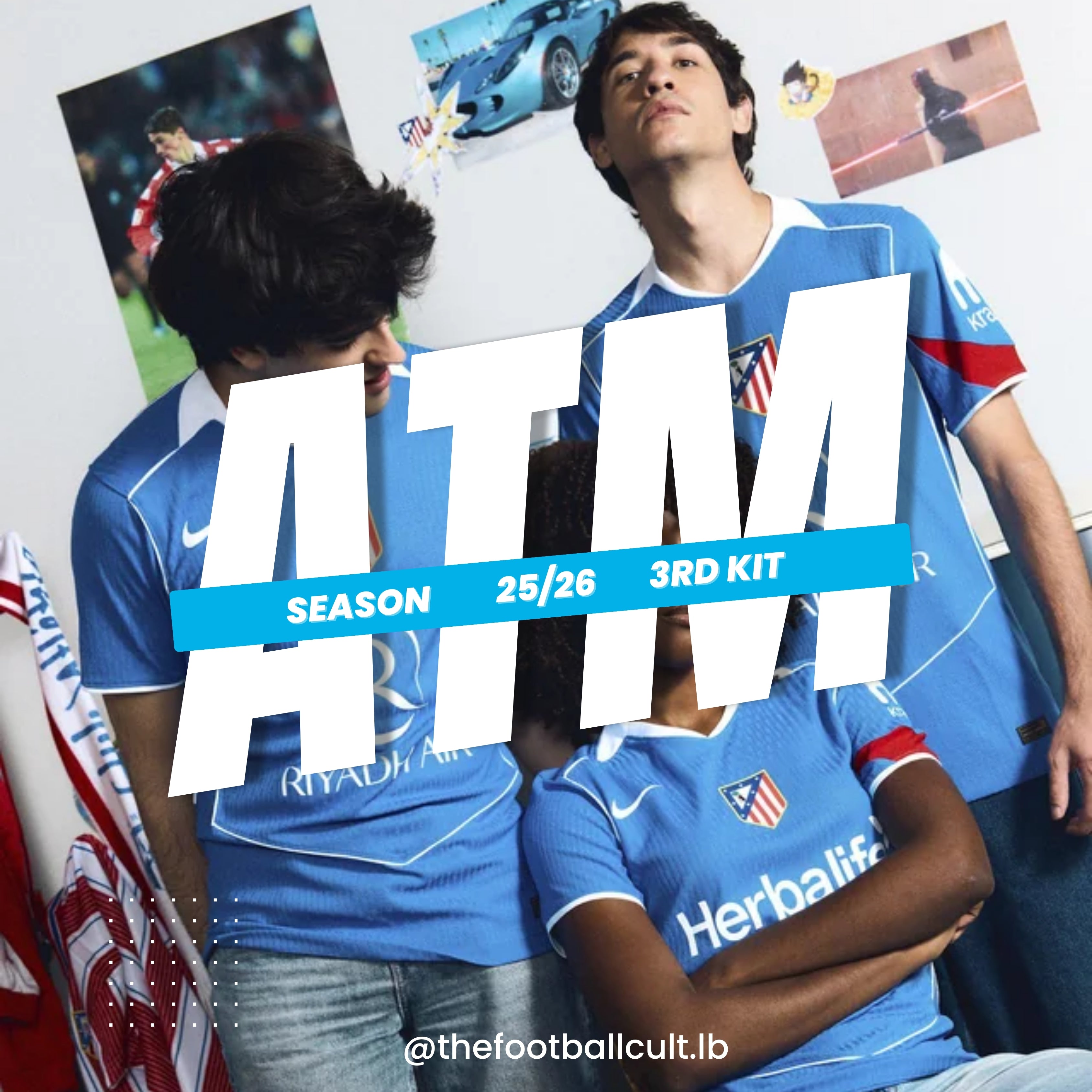 Atletico Madrid Third Kit 25-26