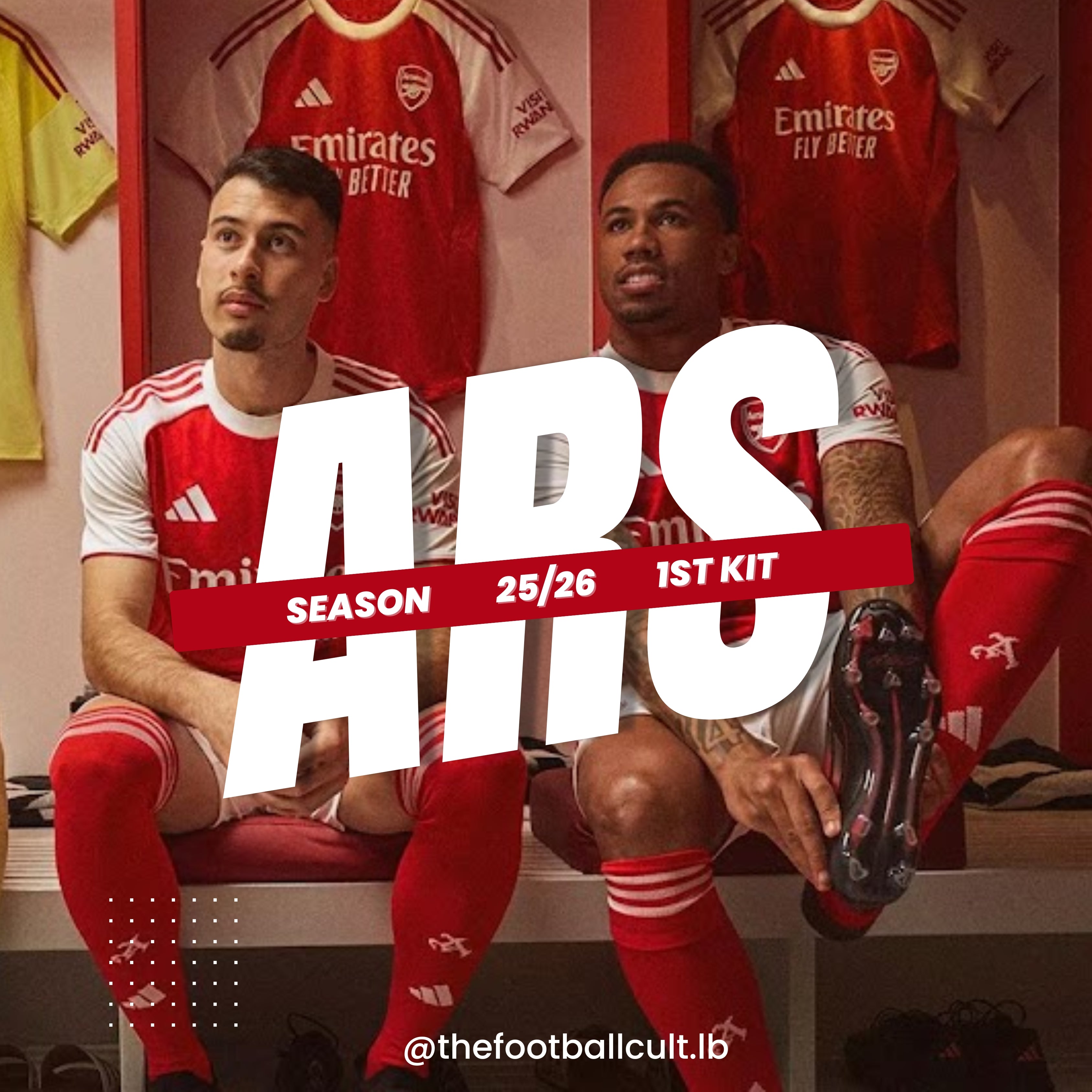 Arsenal Home Kit 25-26