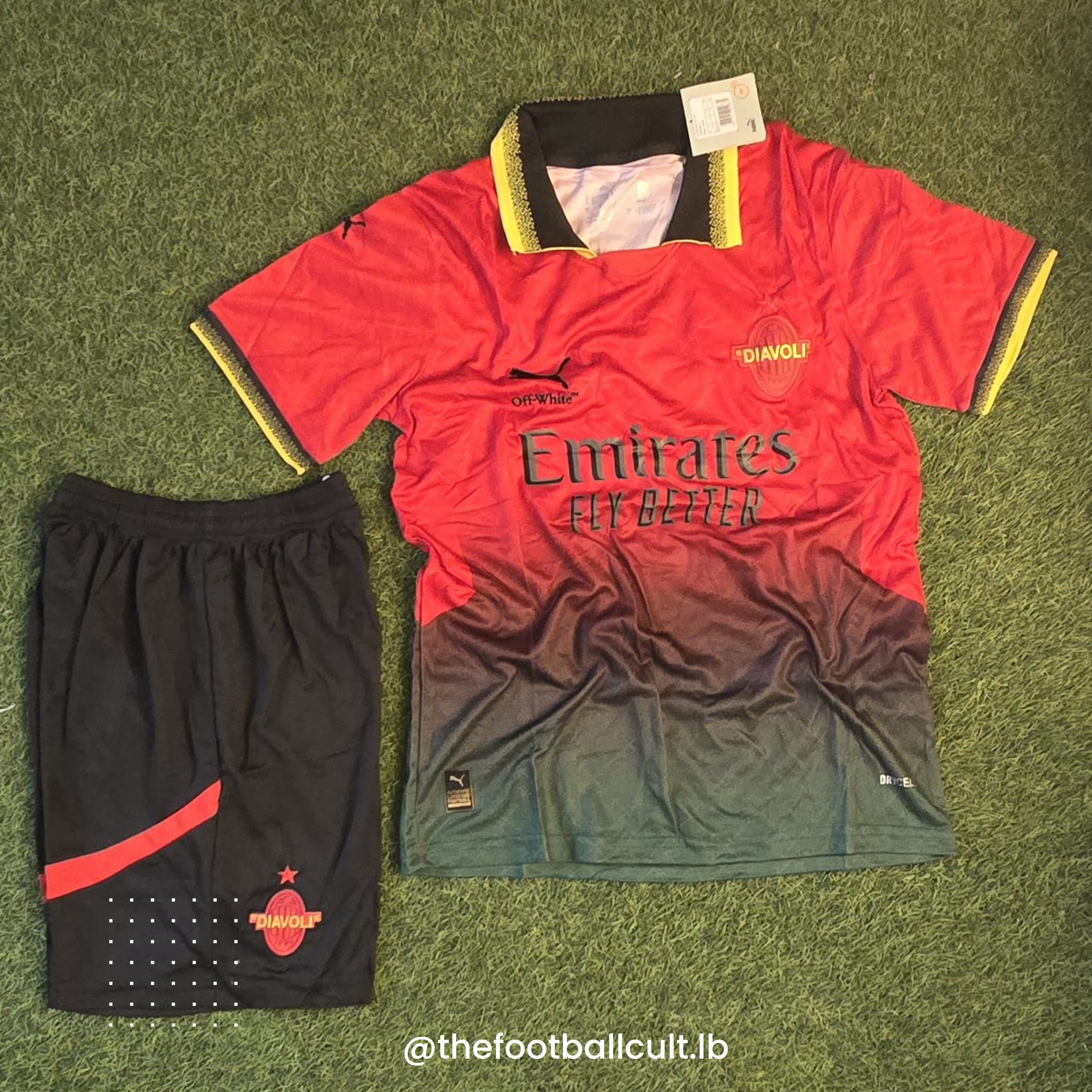 AC Milan Special Edition Kit+ FREE SHORTS