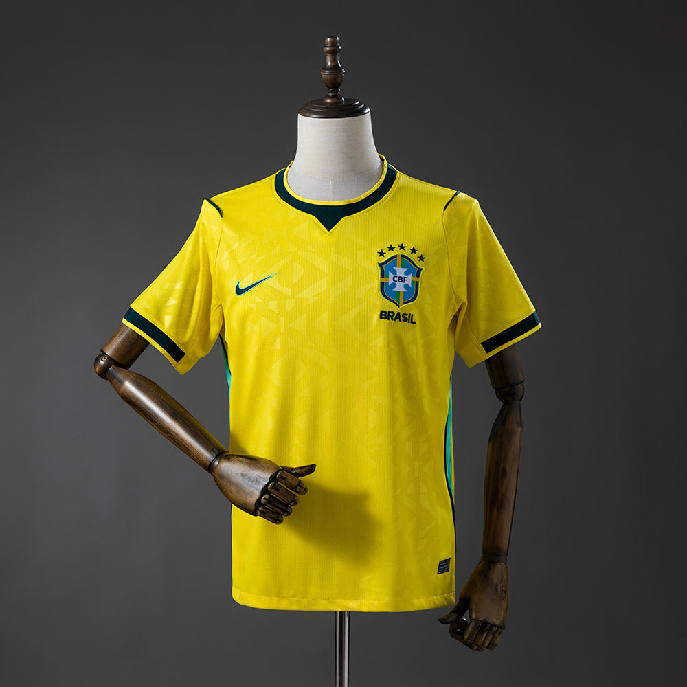 Brazil Home World Cup Kit + FREE shorts