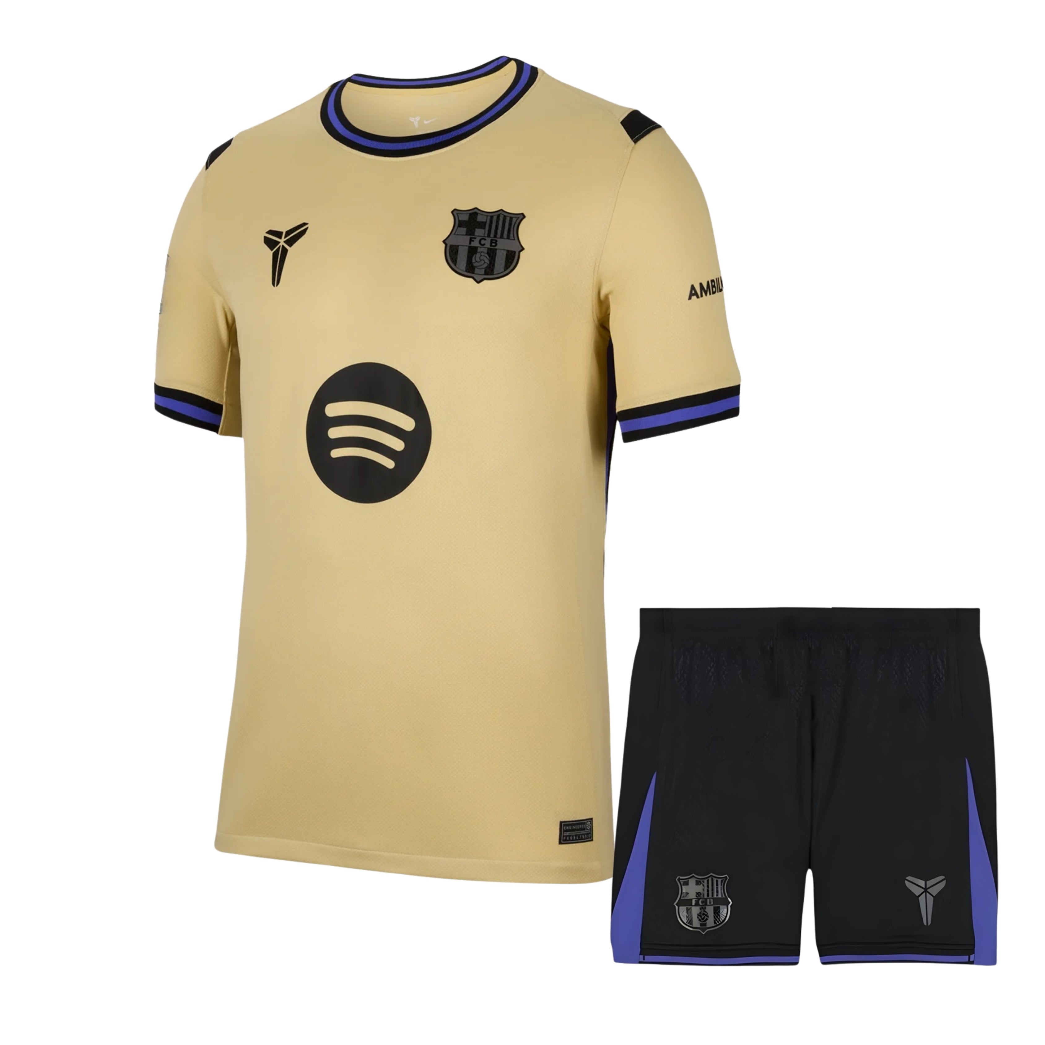 Barcelona Away Kit Kids