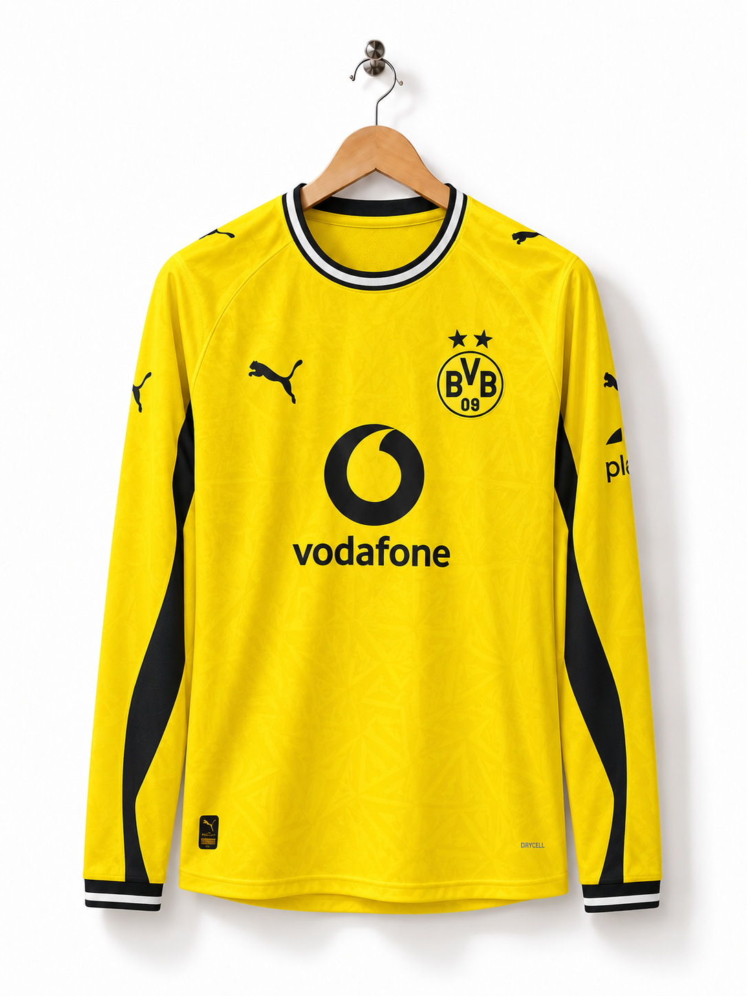 Borussia Dortmund Long Sleeves Home Jersey
