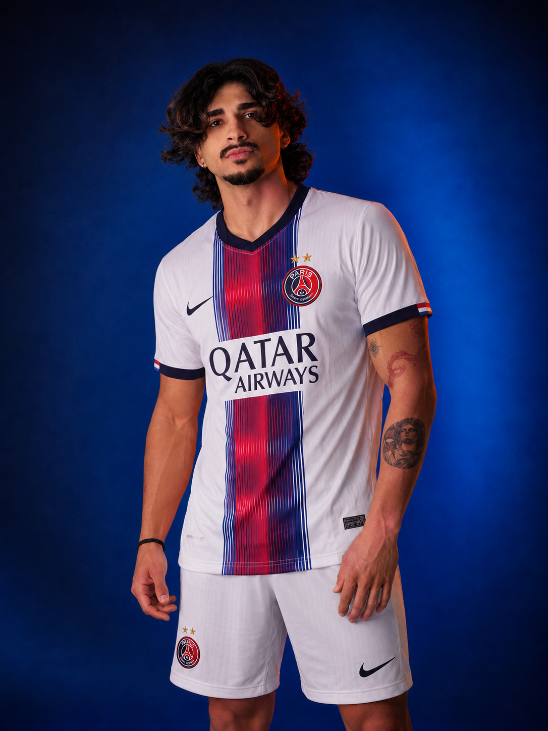 Paris Saint German Away Kit + FREE shorts