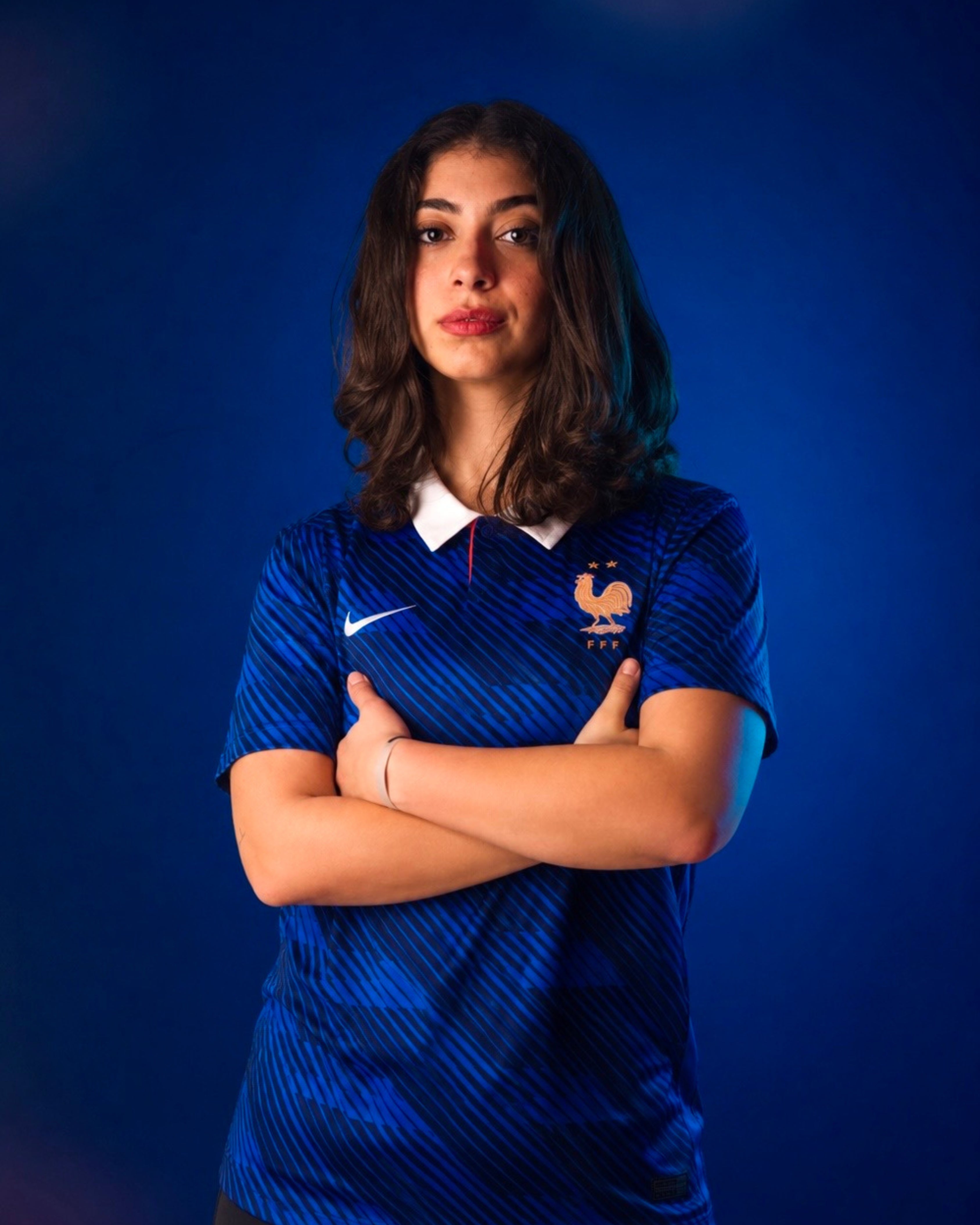 Women’s France Home World Cup Kit + FREE shorts