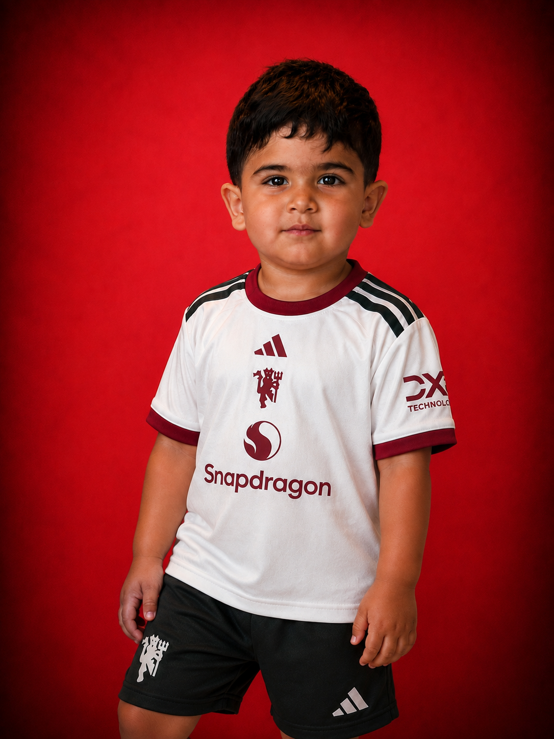 Manchester United Kids Third Kit + FREE shorts