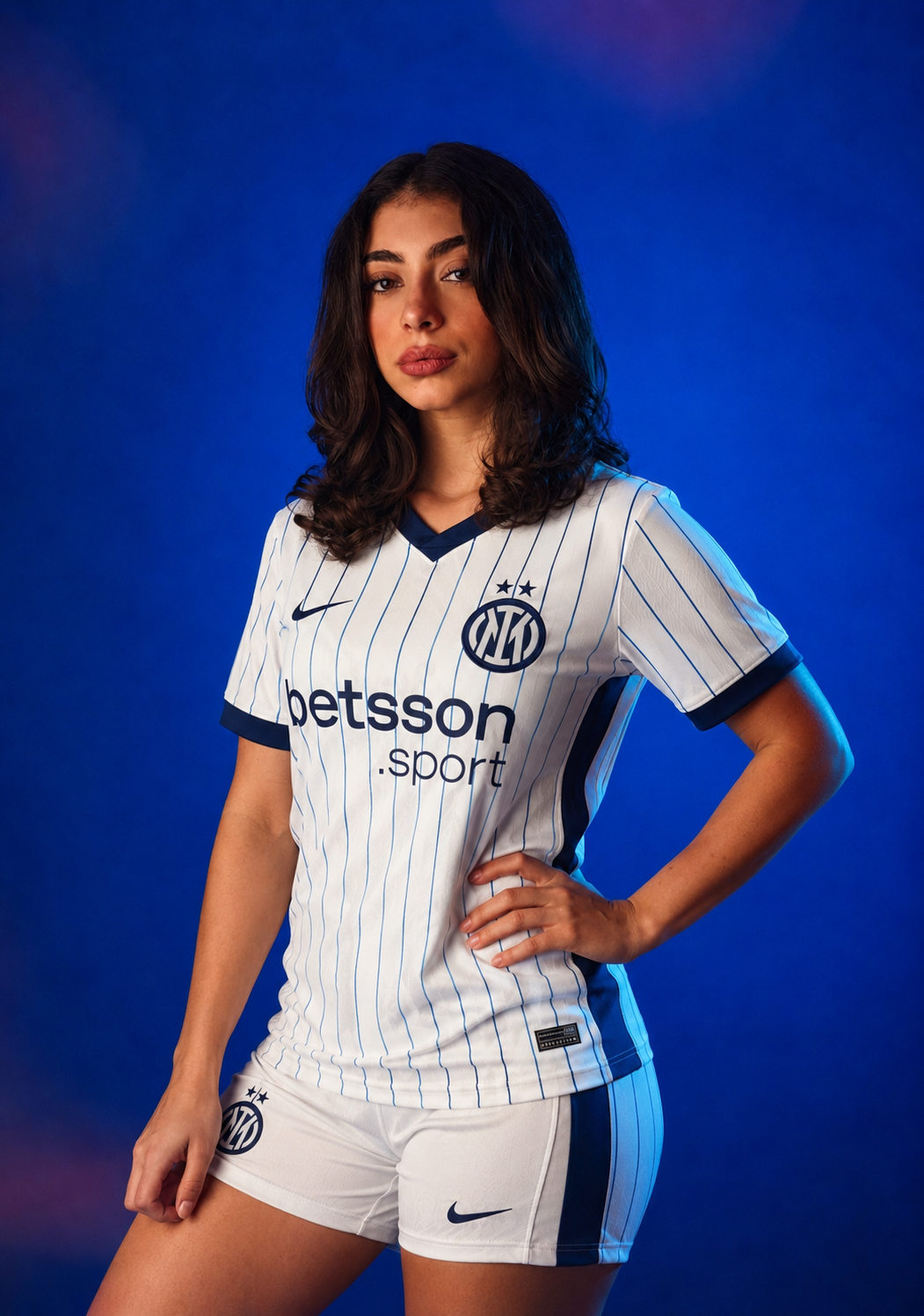 Women’s Inter Milan Away Kit + FREE shorts