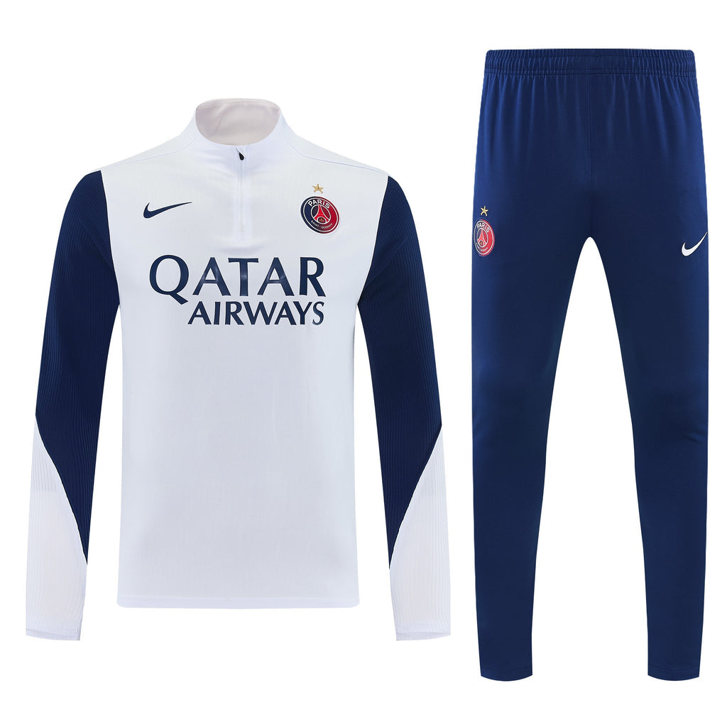 Paris Saint Germain White Tracksuit 26-27