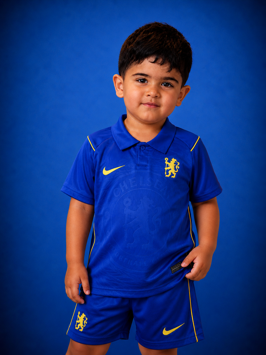 Chelsea Kids Home Kit + FREE shorts