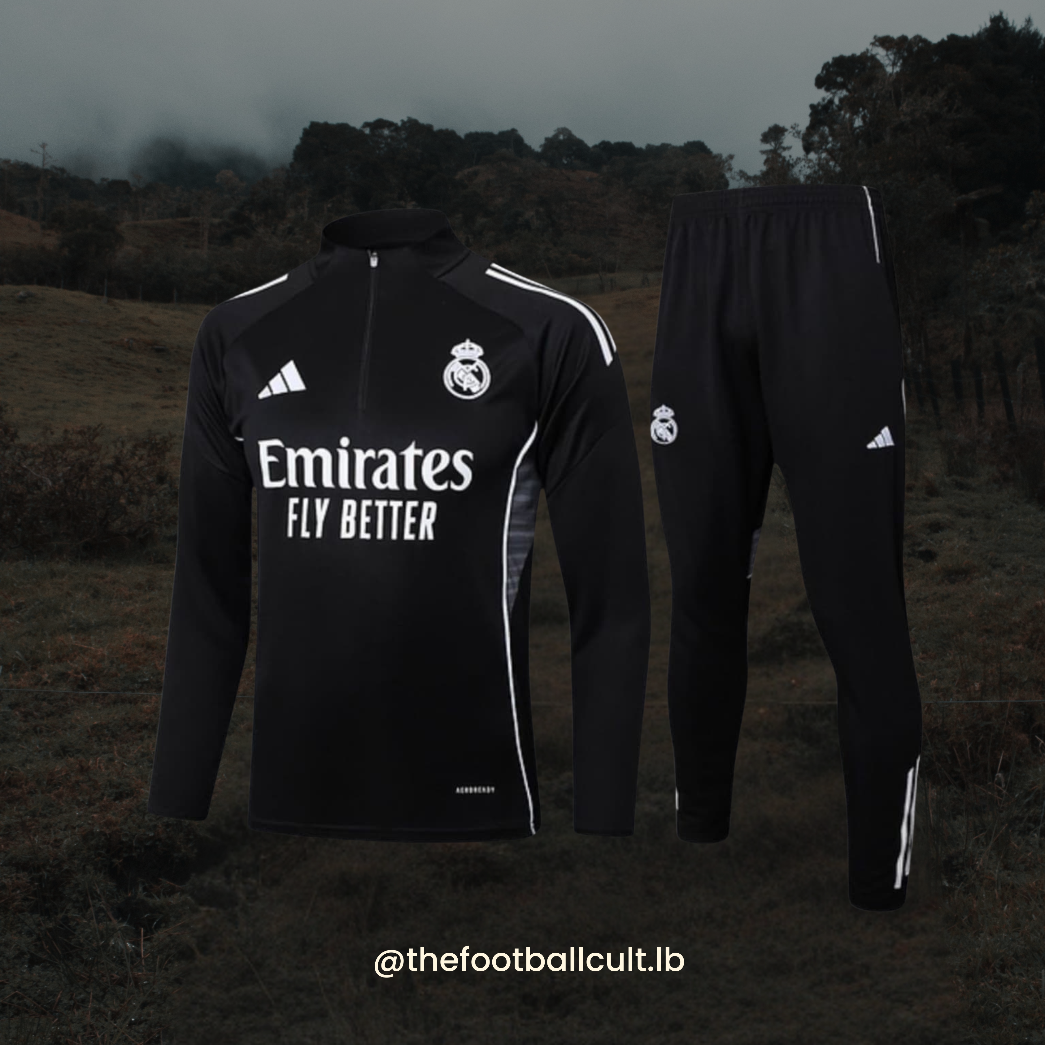 Kids Real Madrid Tracksuit 25/26
