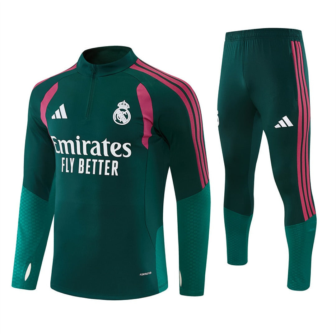 Real Madrid Emerald Green Tracksuit 26-27