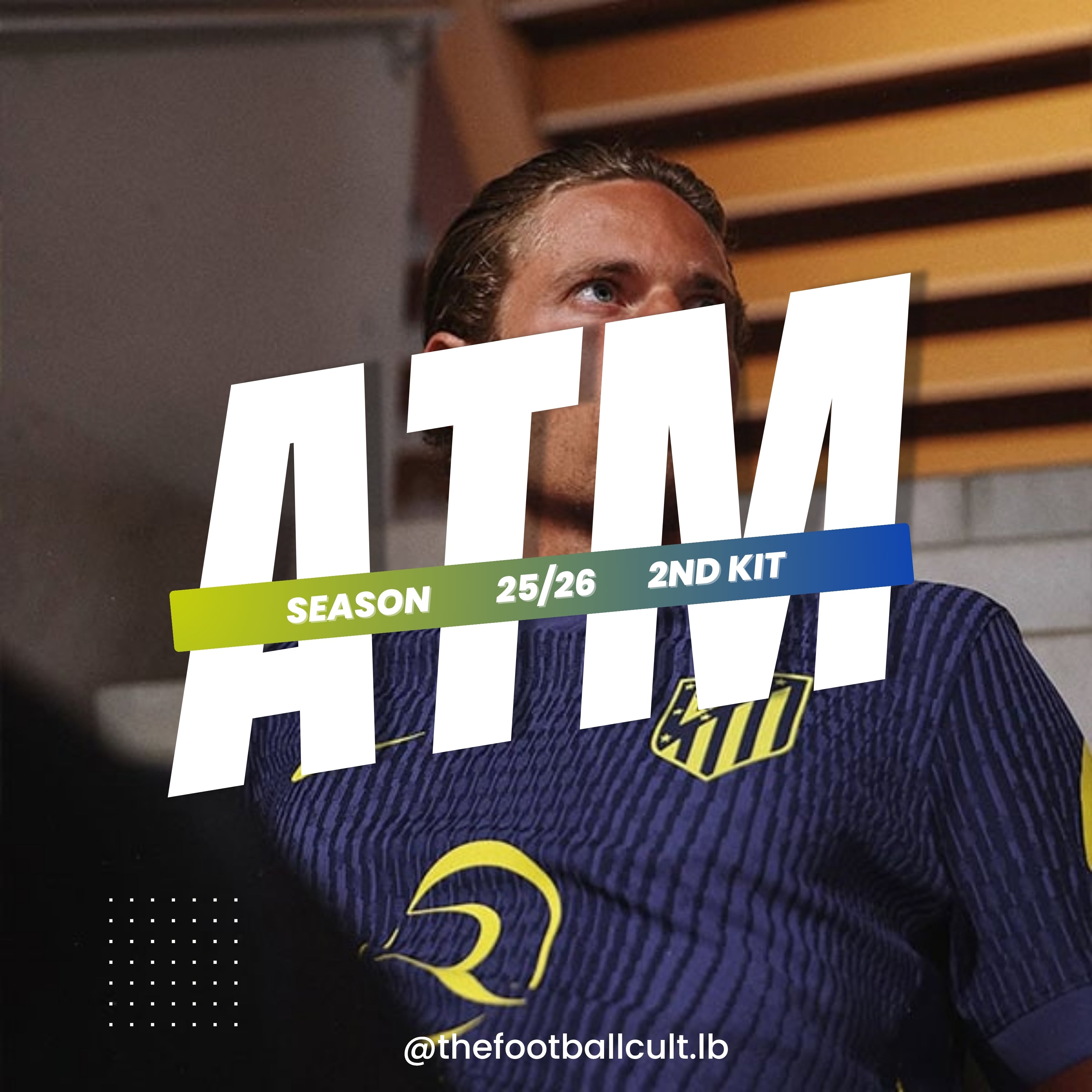 Atletico Madrid Away Kit 25-26