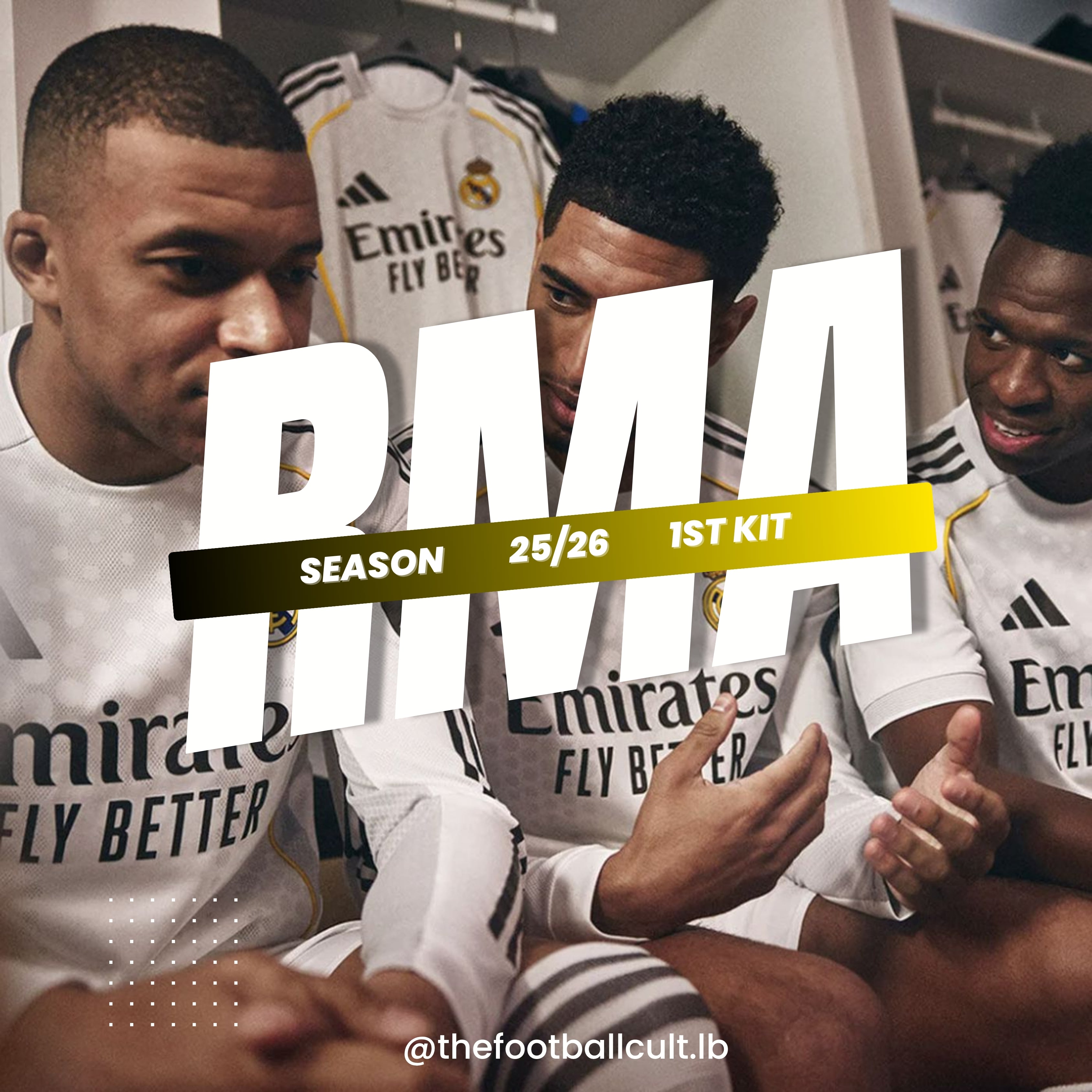 Real Madrid Home Kit 25-26