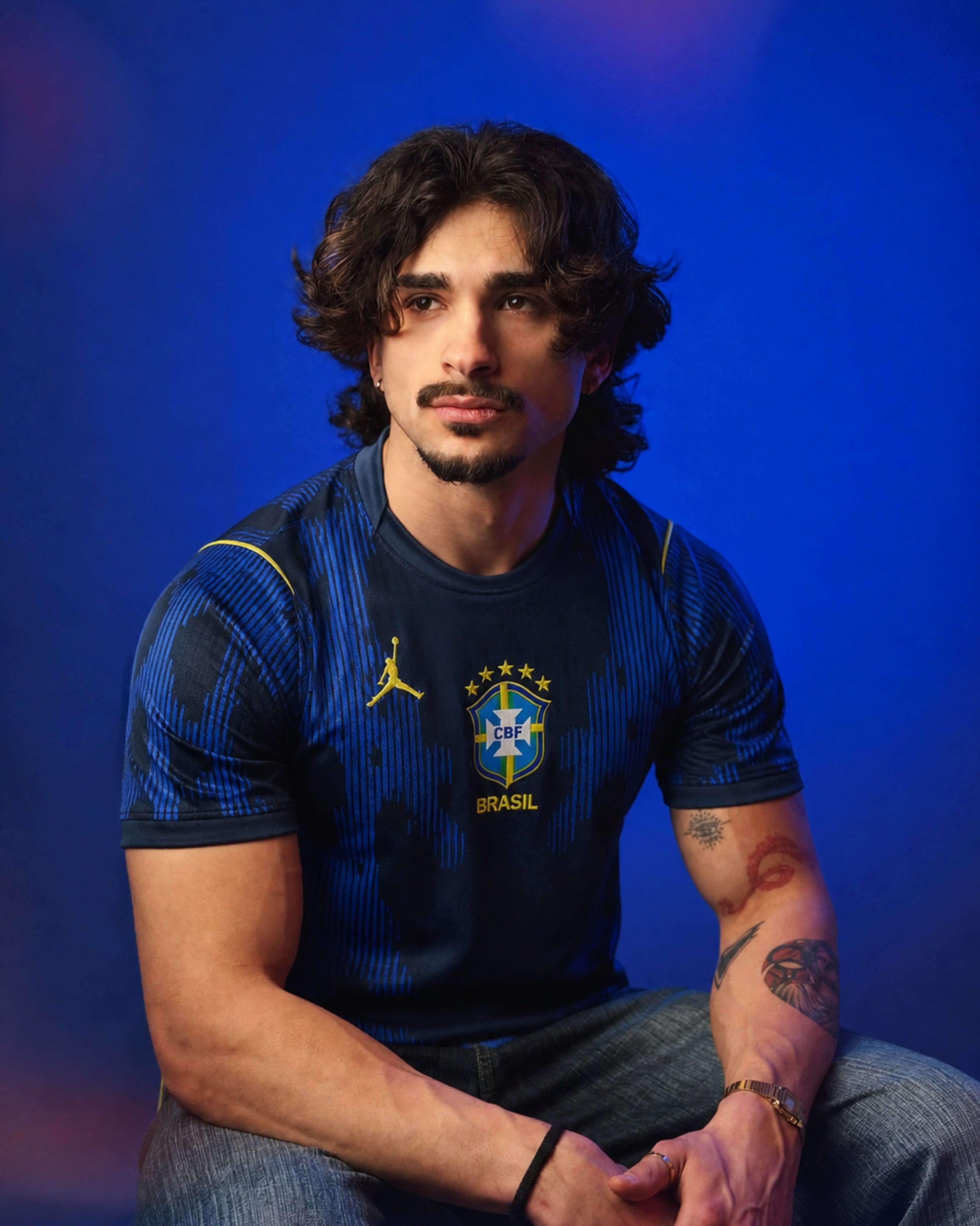 Brazil Away World Cup Kit + FREE shorts