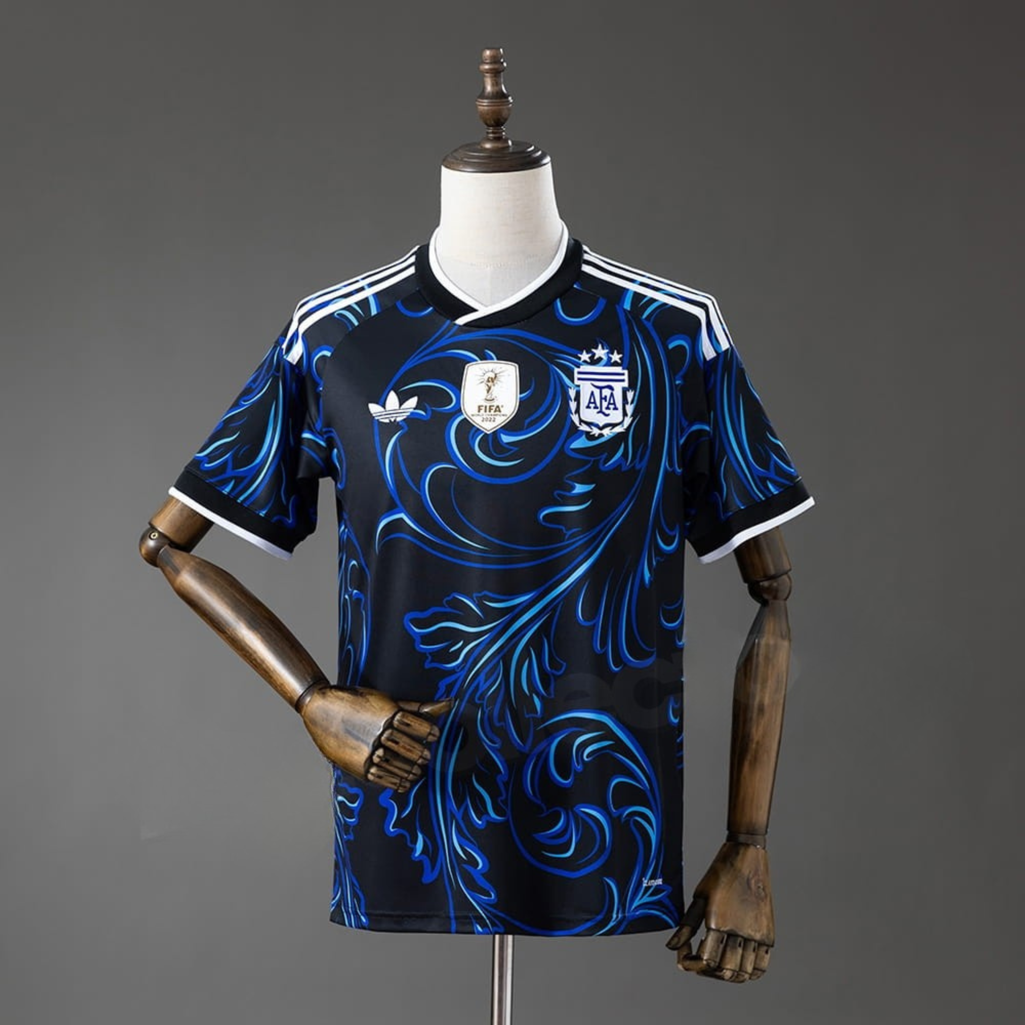 Argentina Away World Cup Kit + FREE shorts